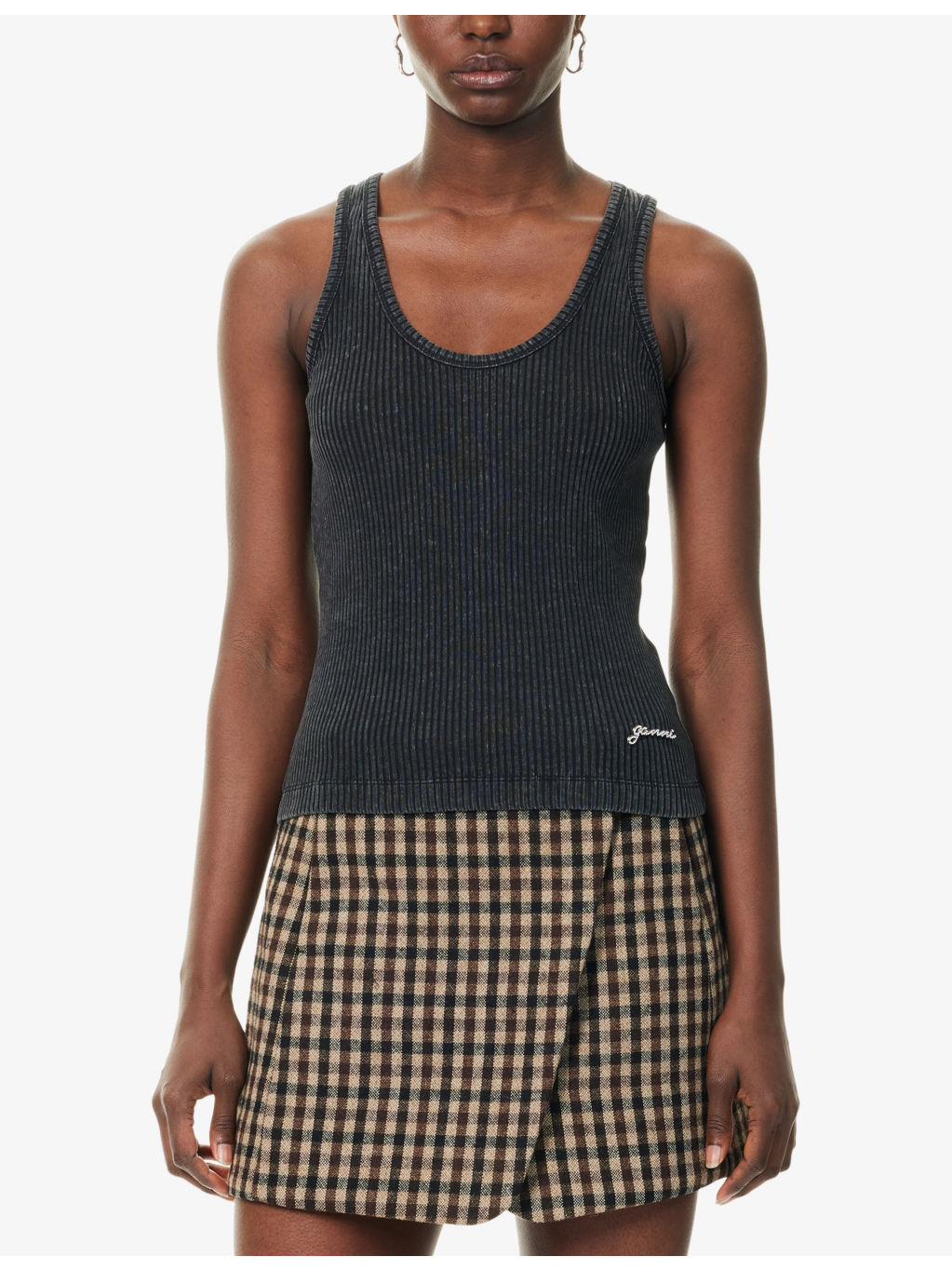 Heavy Ribbed Cotton-Jersey Tank Top - 3
