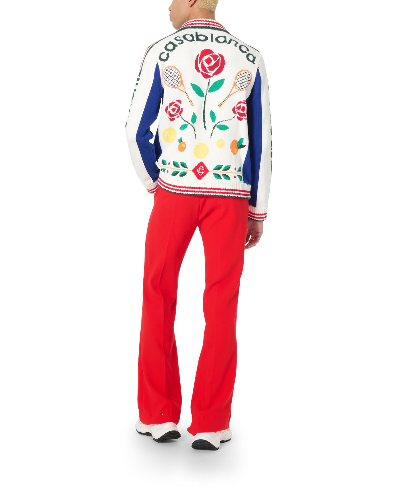 Laurel Intarsia Knit Jacket - 4