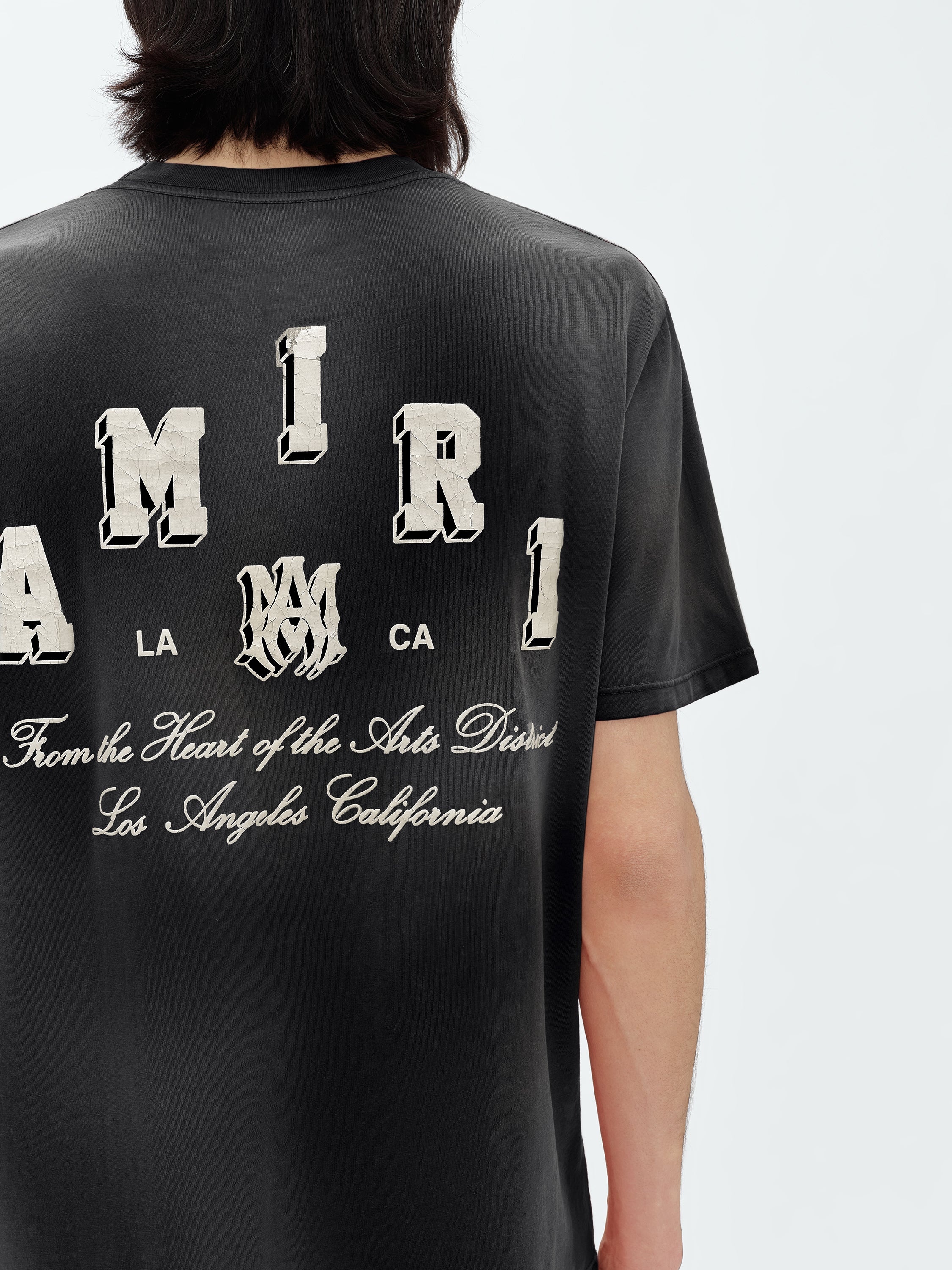 AMIRI VINTAGE COLLEGIATE TEE | REVERSIBLE