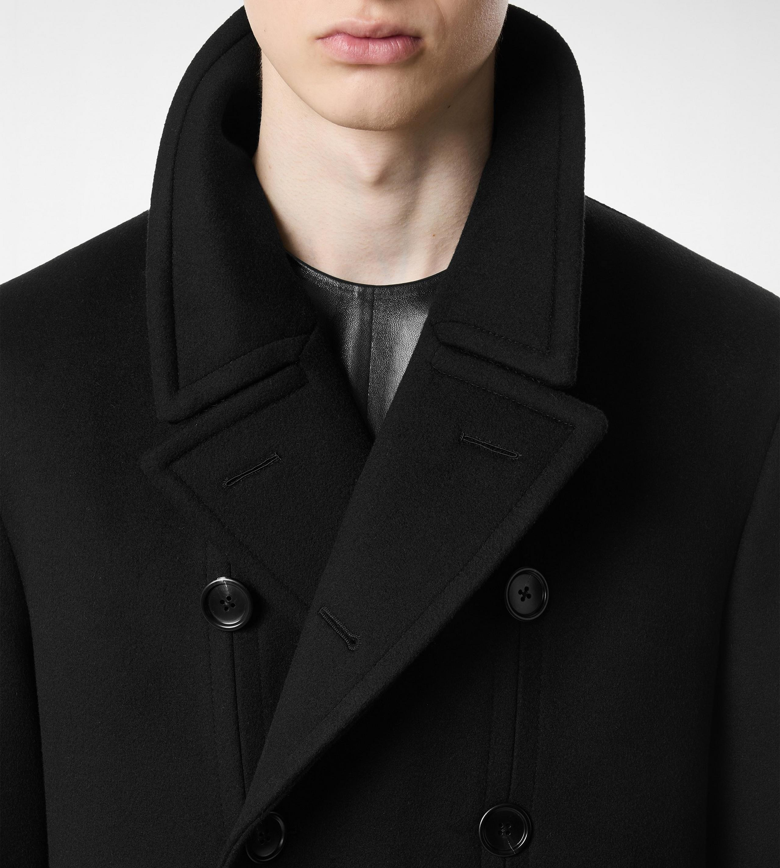 CASHMERE OFFICER COAT - 2