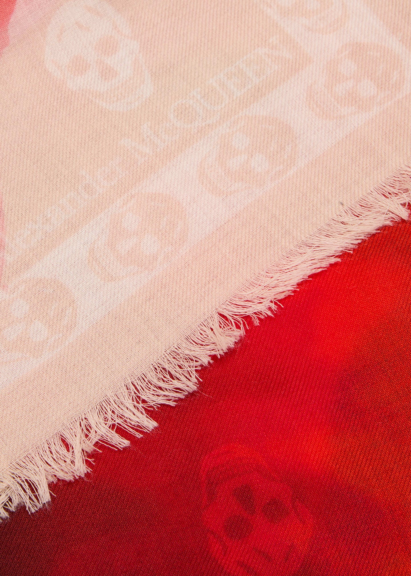 Giant Rose Wool Scarf - 4