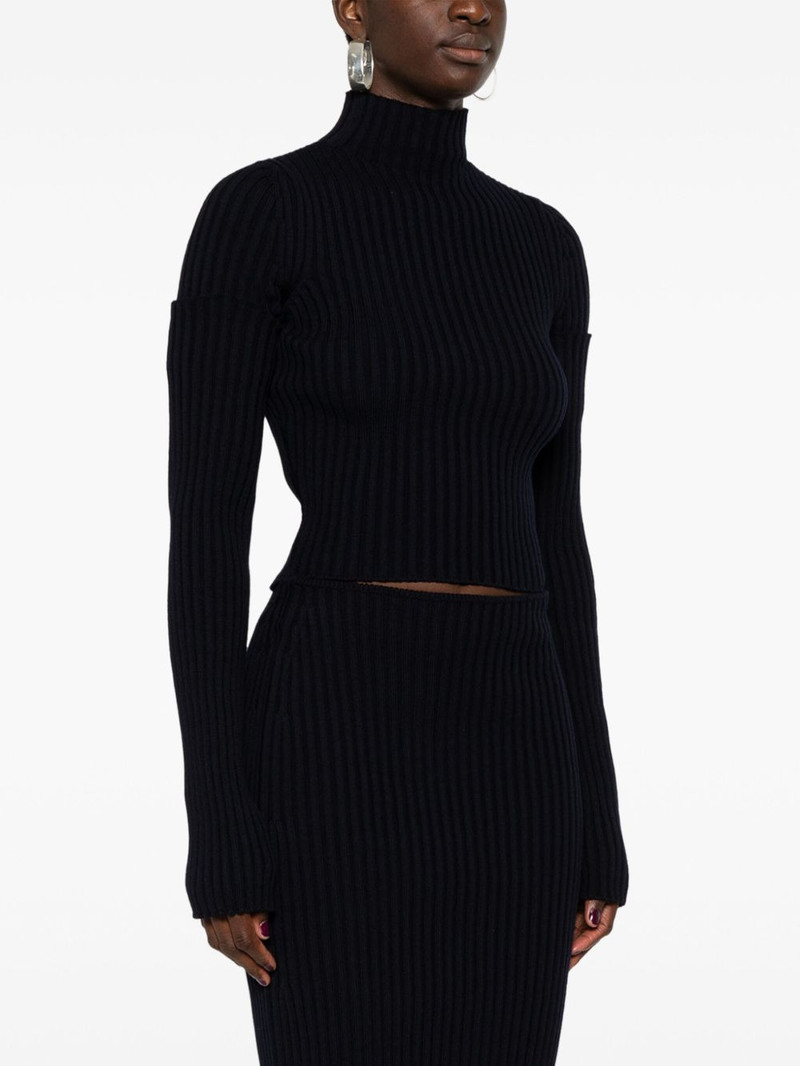 roll-neck fitted jumper 3