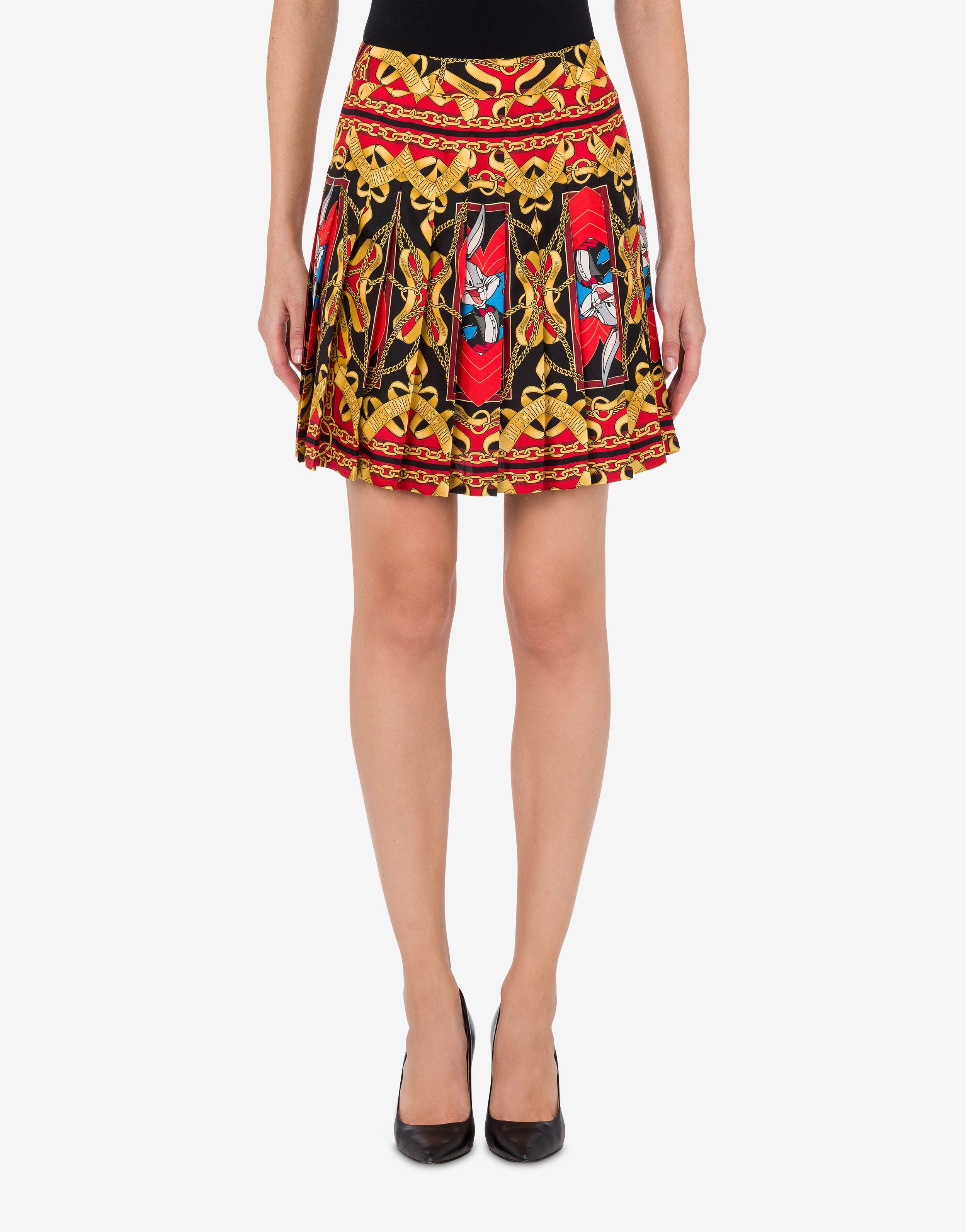 CHINESE NEW YEAR TWILL MINISKIRT - 2