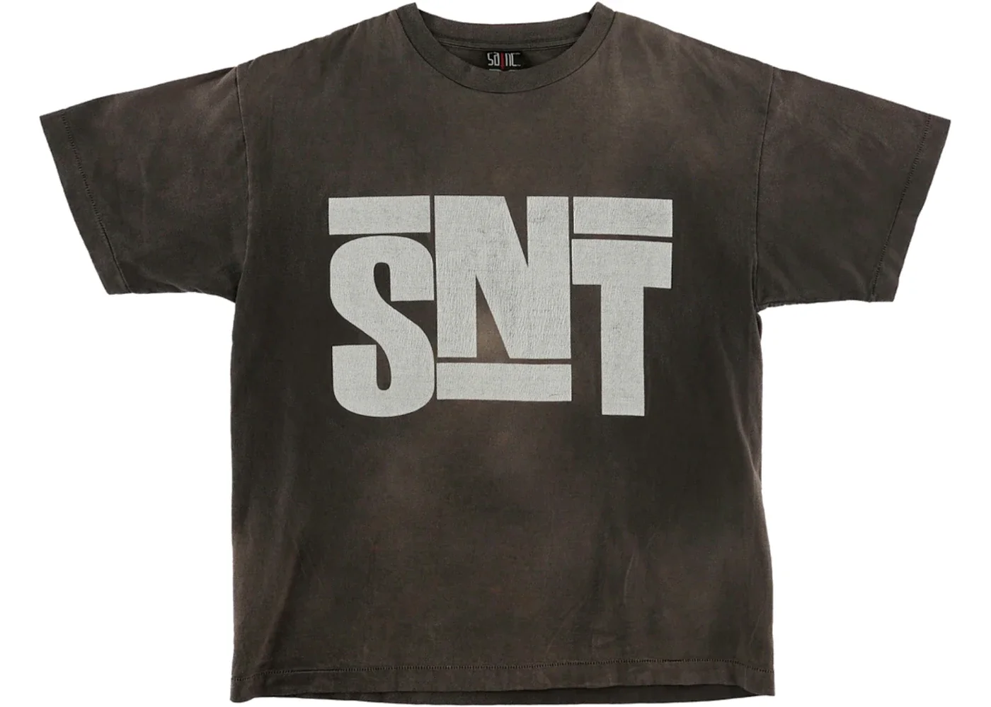 Saint Mxxxxxx SNT Business T-Shirt Vintage Black - 1
