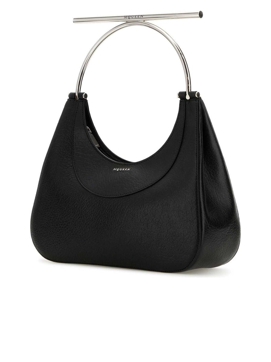 Crossbar Leather Handbag - 2