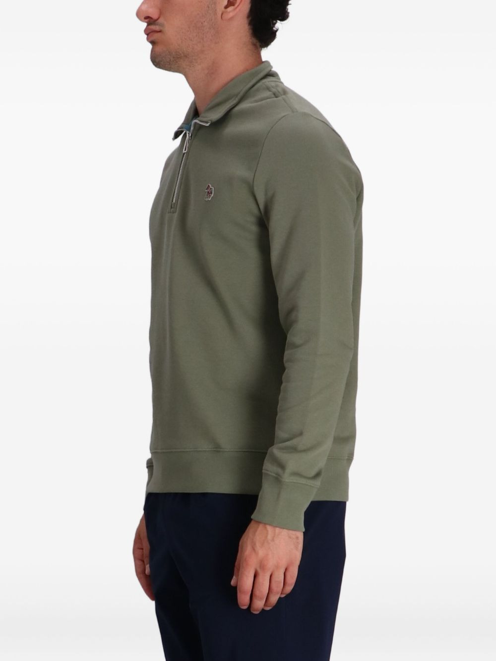 logo-patch hoodie - 3