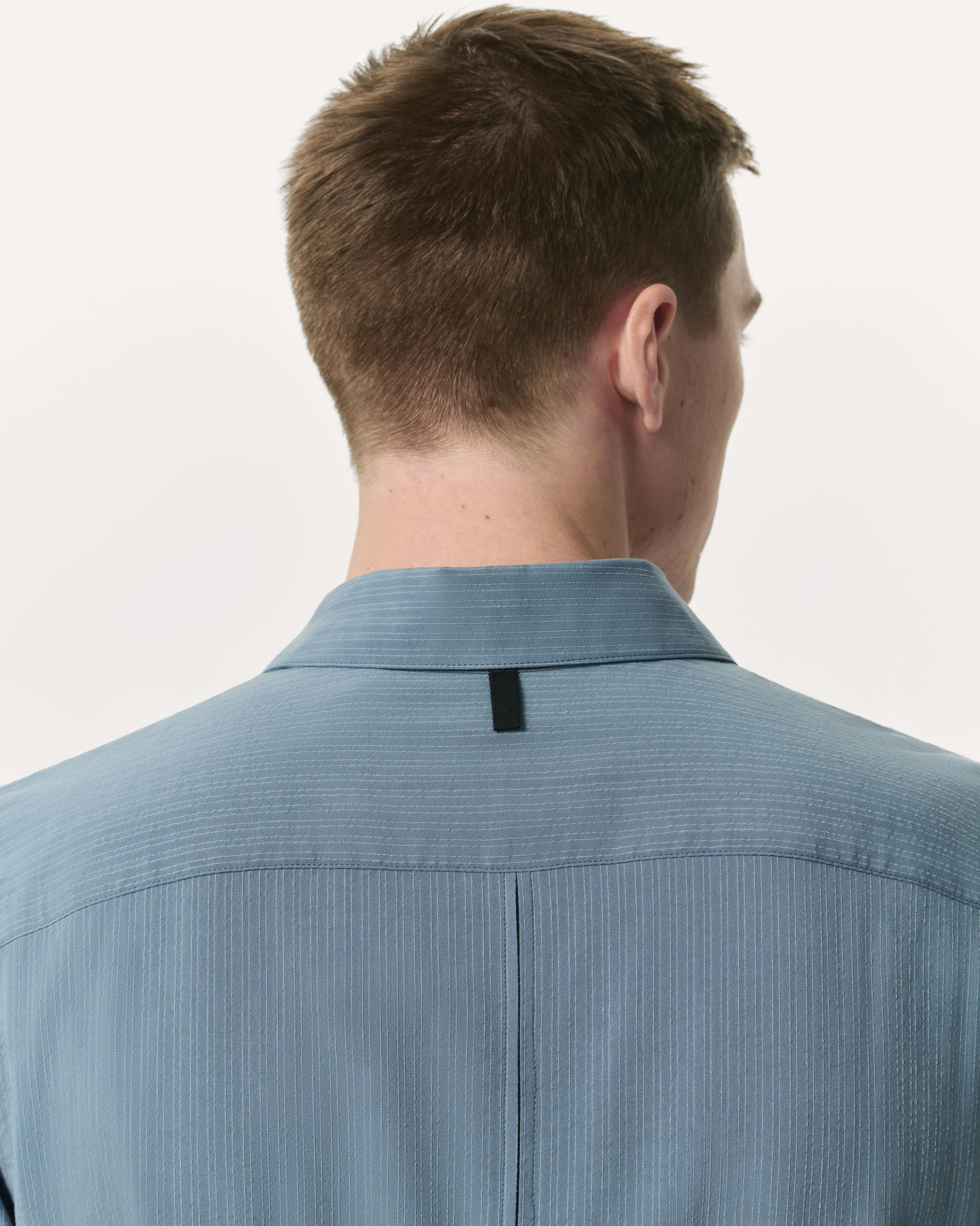 Relaxed Fit Dalton Dobby Striped Shirt - 6
