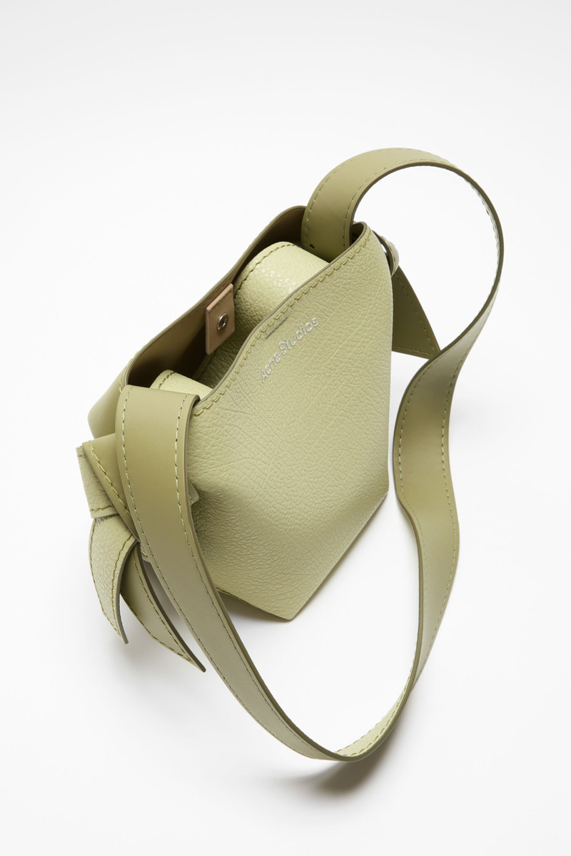 Acne Studios Musubi mini shoulder bag - Sage green/herb green outlook