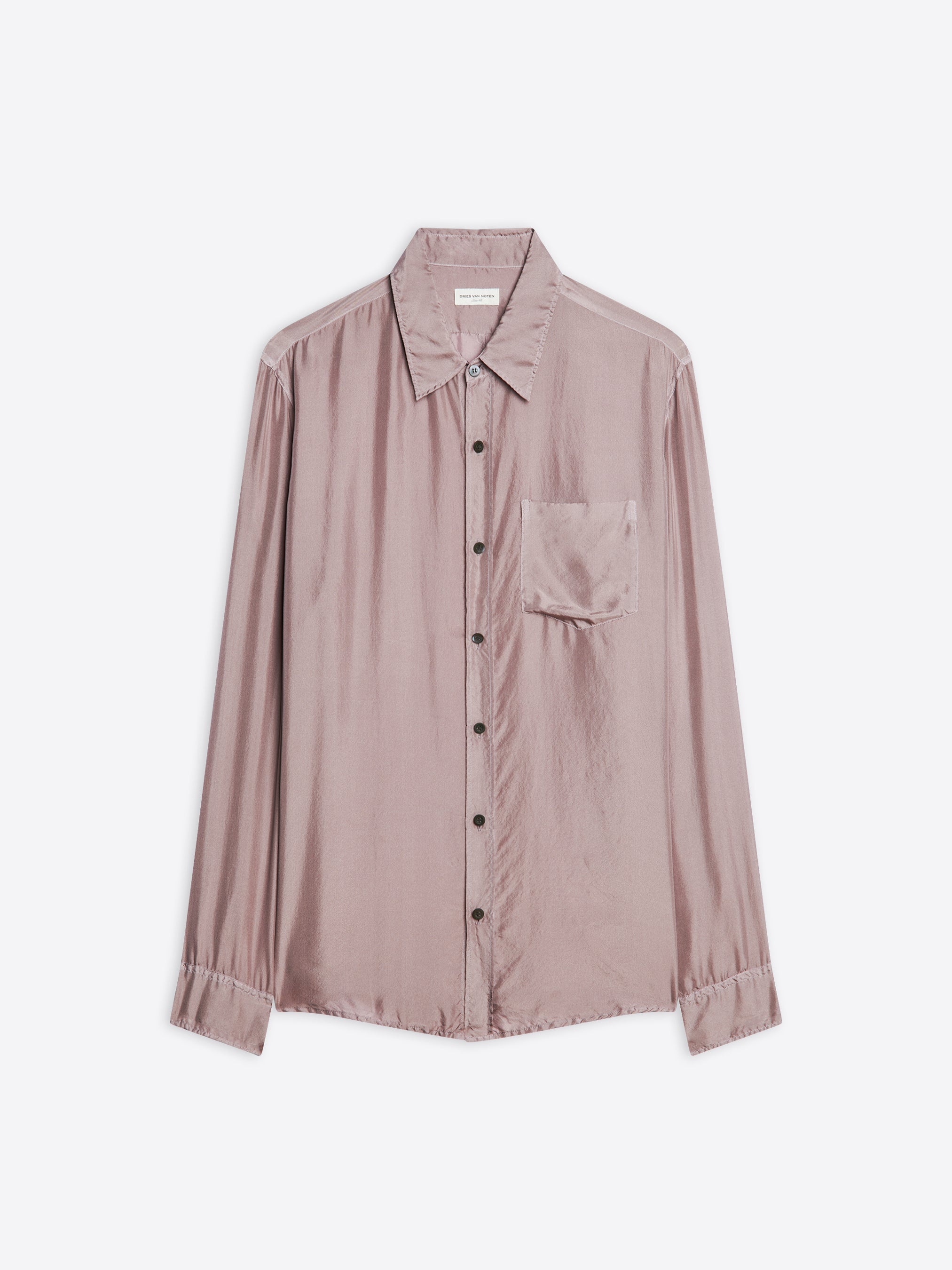 OVERDYED SILK SHIRT - 1