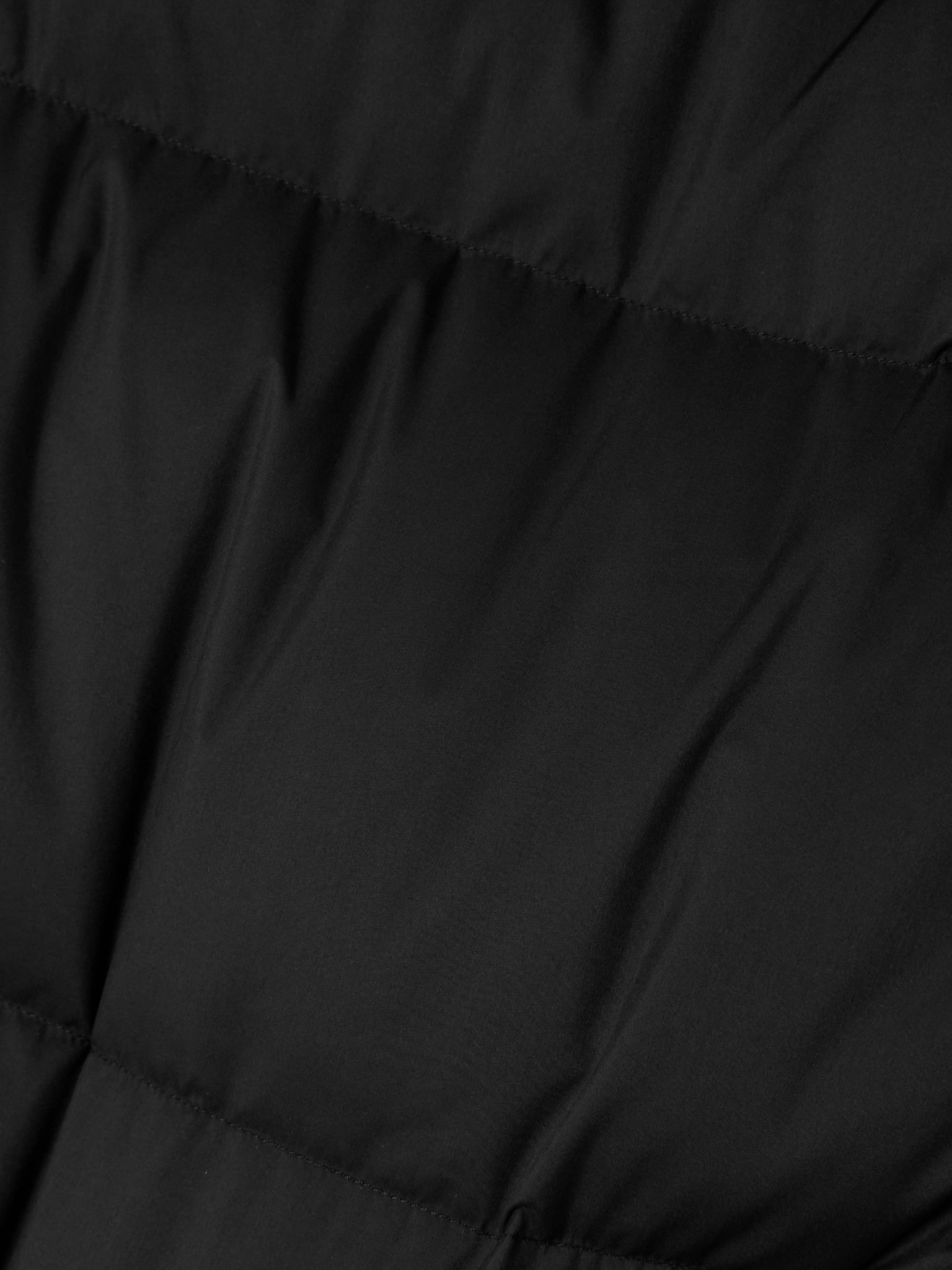 Wunder Puff hooded quilted recycled-SoftMatte™ down jacket Black - 5