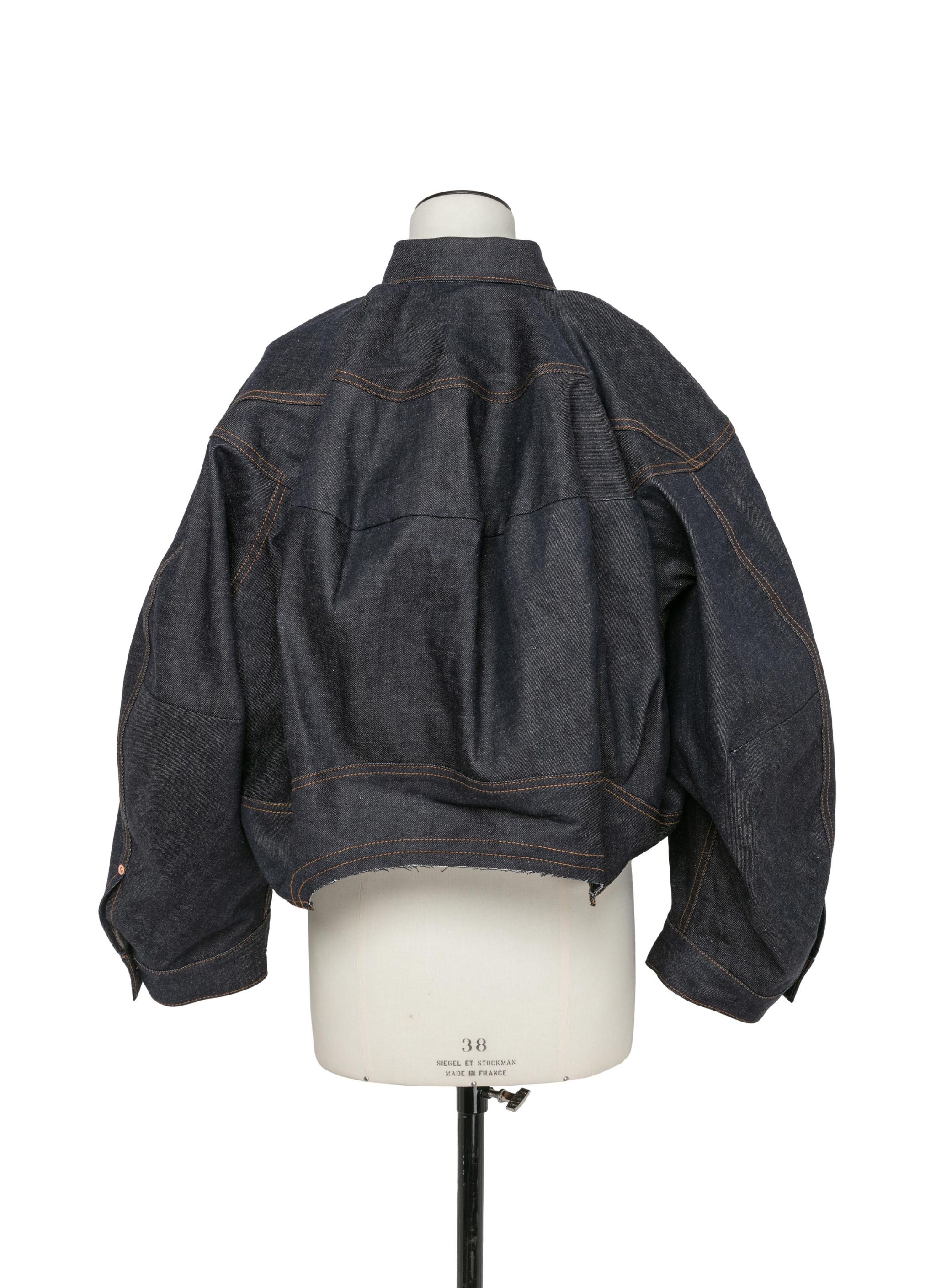 Denim Blouson - 4