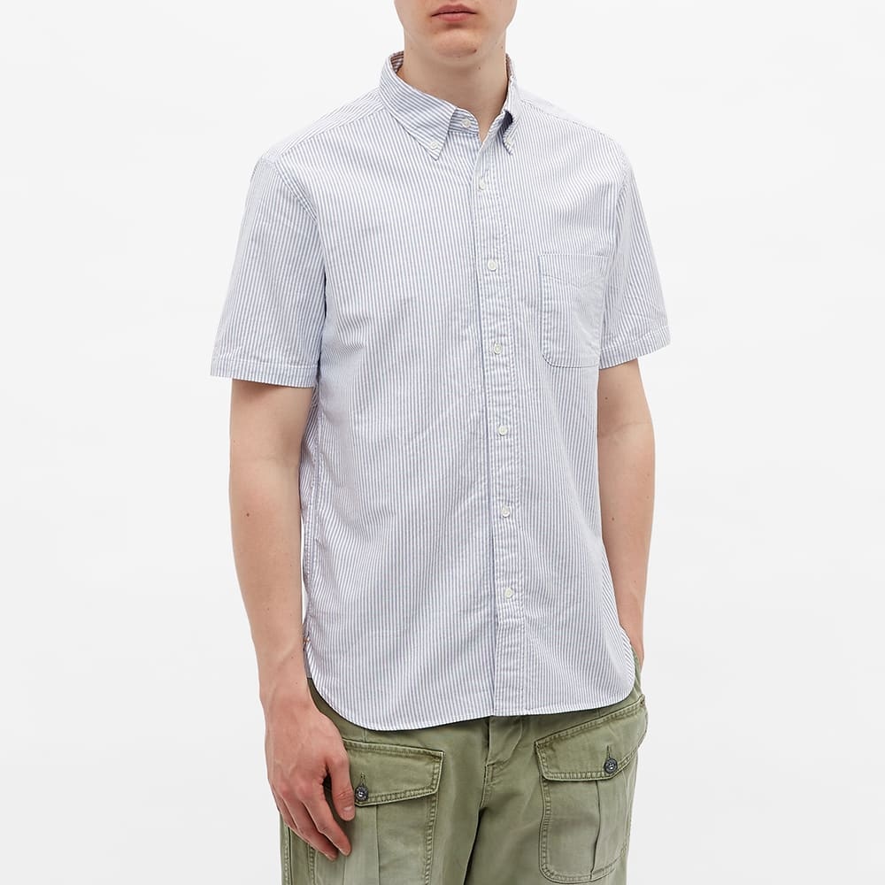 Beams Plus Short Sleeve Oxford Shirt - 3