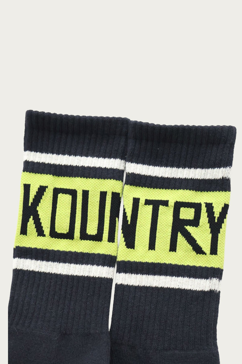 Kapital 144 Yarns KOUNTRY Socks - Black outlook