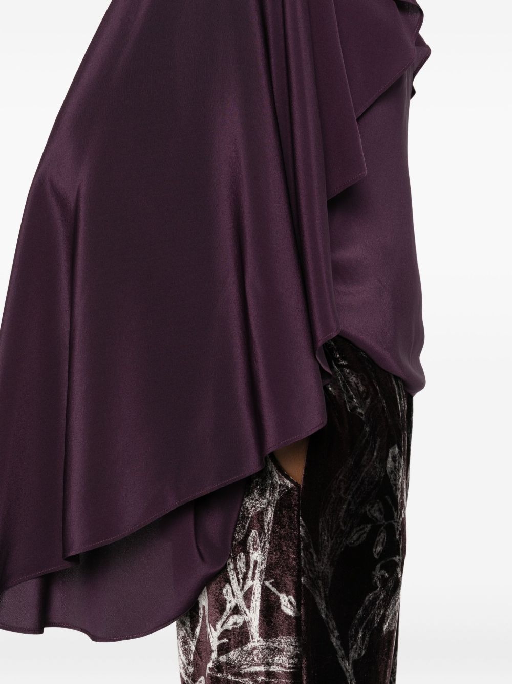 ruffled overlay top - 5