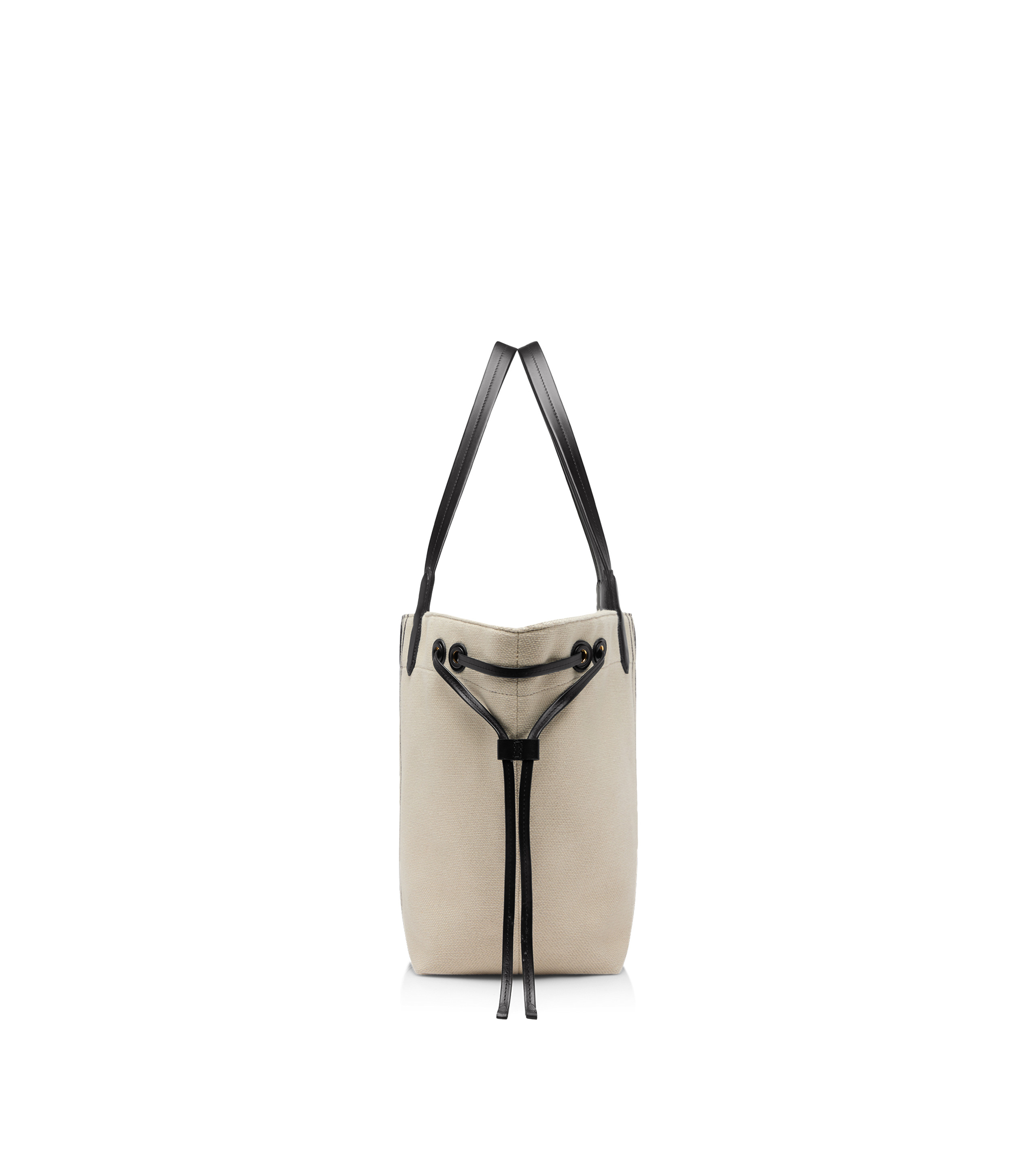 STRIPED JACQUARD LARGE TOTE - 2