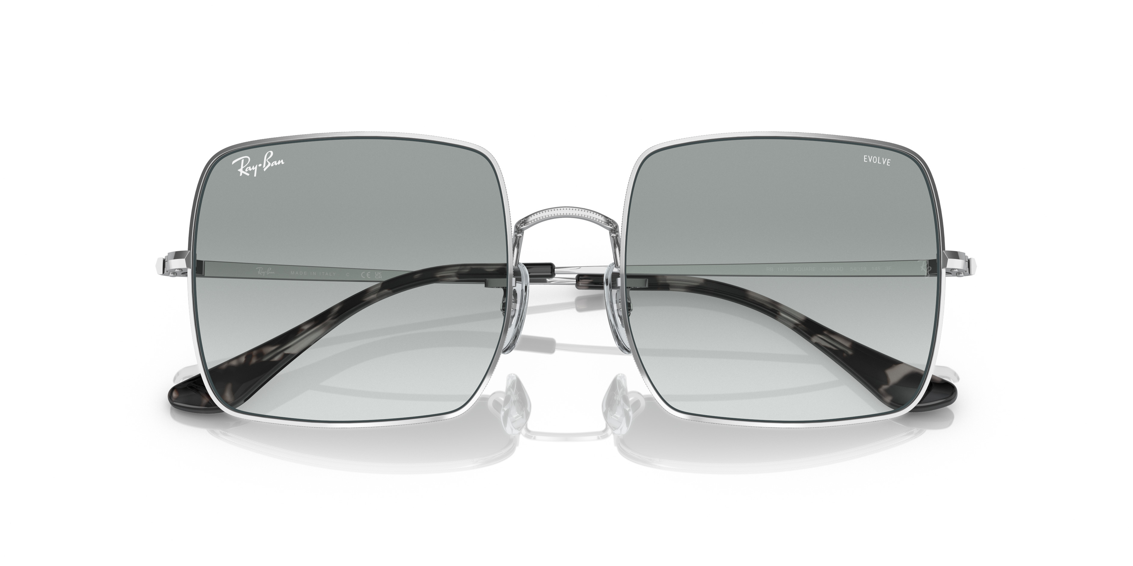 Evolve Rb1971 54 Square Ray-Ban Women's RB1971 Square Sunglasses