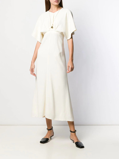 Victoria Beckham empire line midi dress outlook