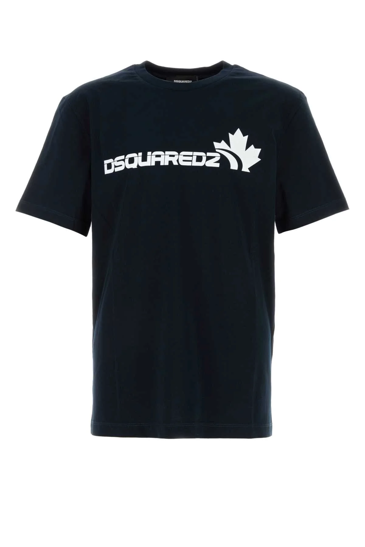 Dsquared Men Black Cotton T-Shirt - 1