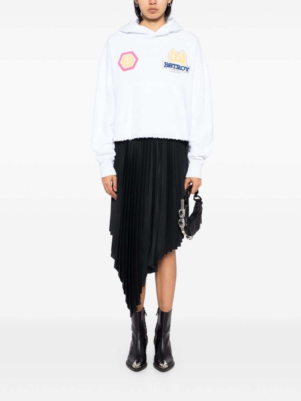 appliqué hoodies - 2