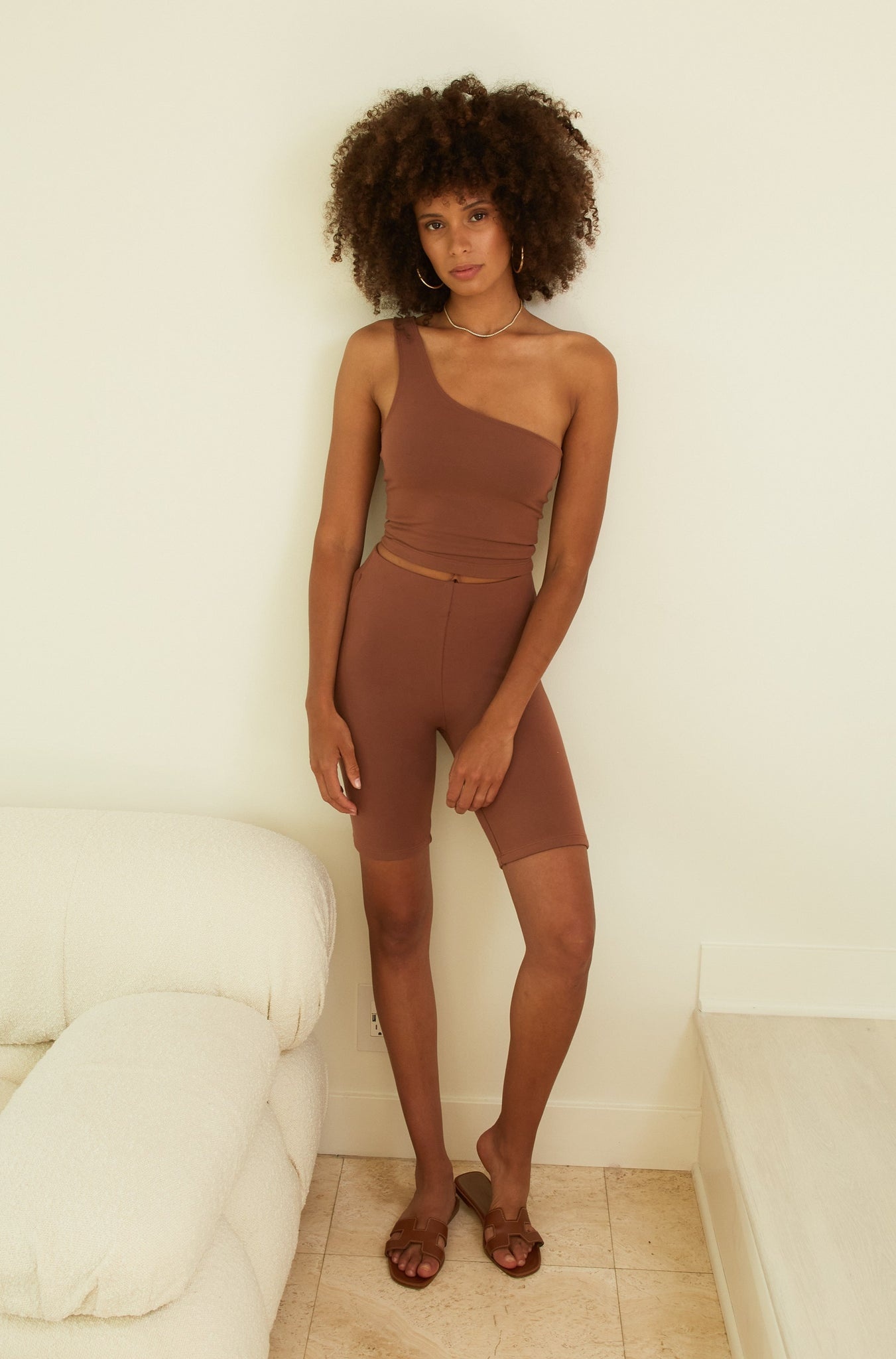CINNAMON CITY BIKER SHORTS - 1