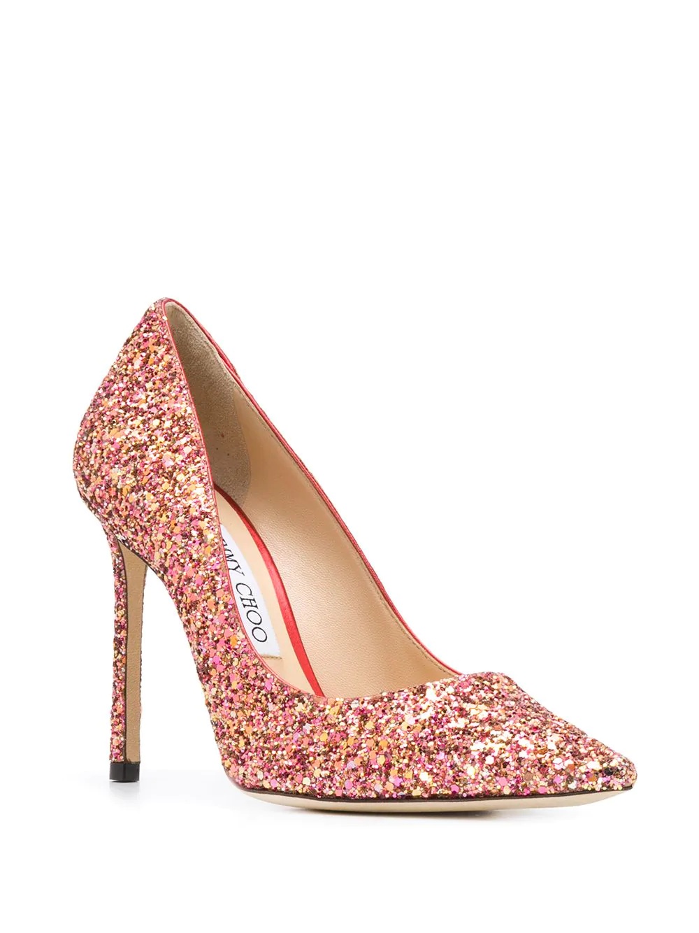 Romy 60mm glittered pumps - 2