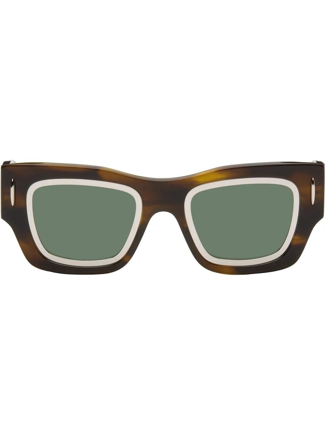 Brown Cinema Double Layer Sunglasses - 1