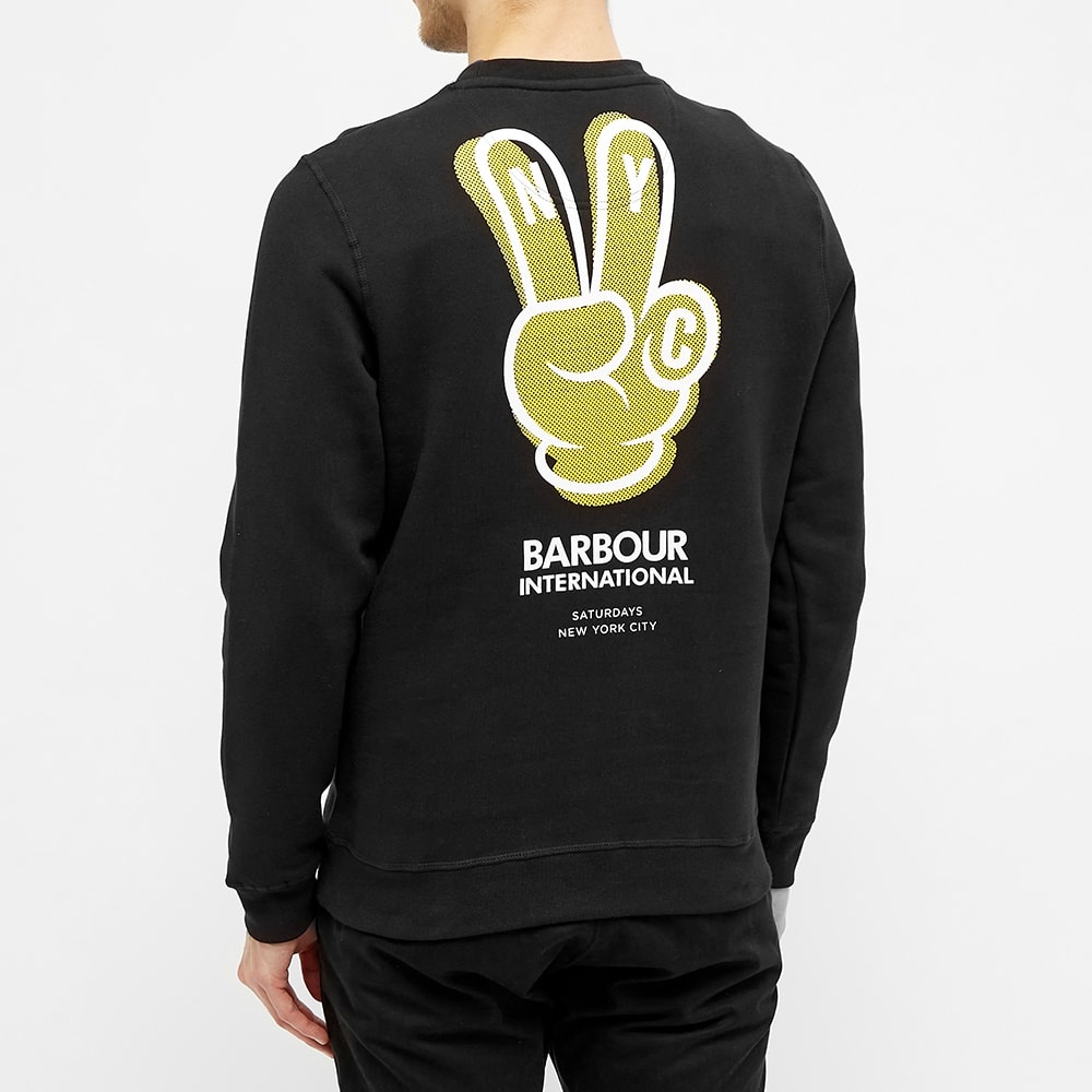 Barbour x Saturdays NYC Saturdays Peace Sweat - 5