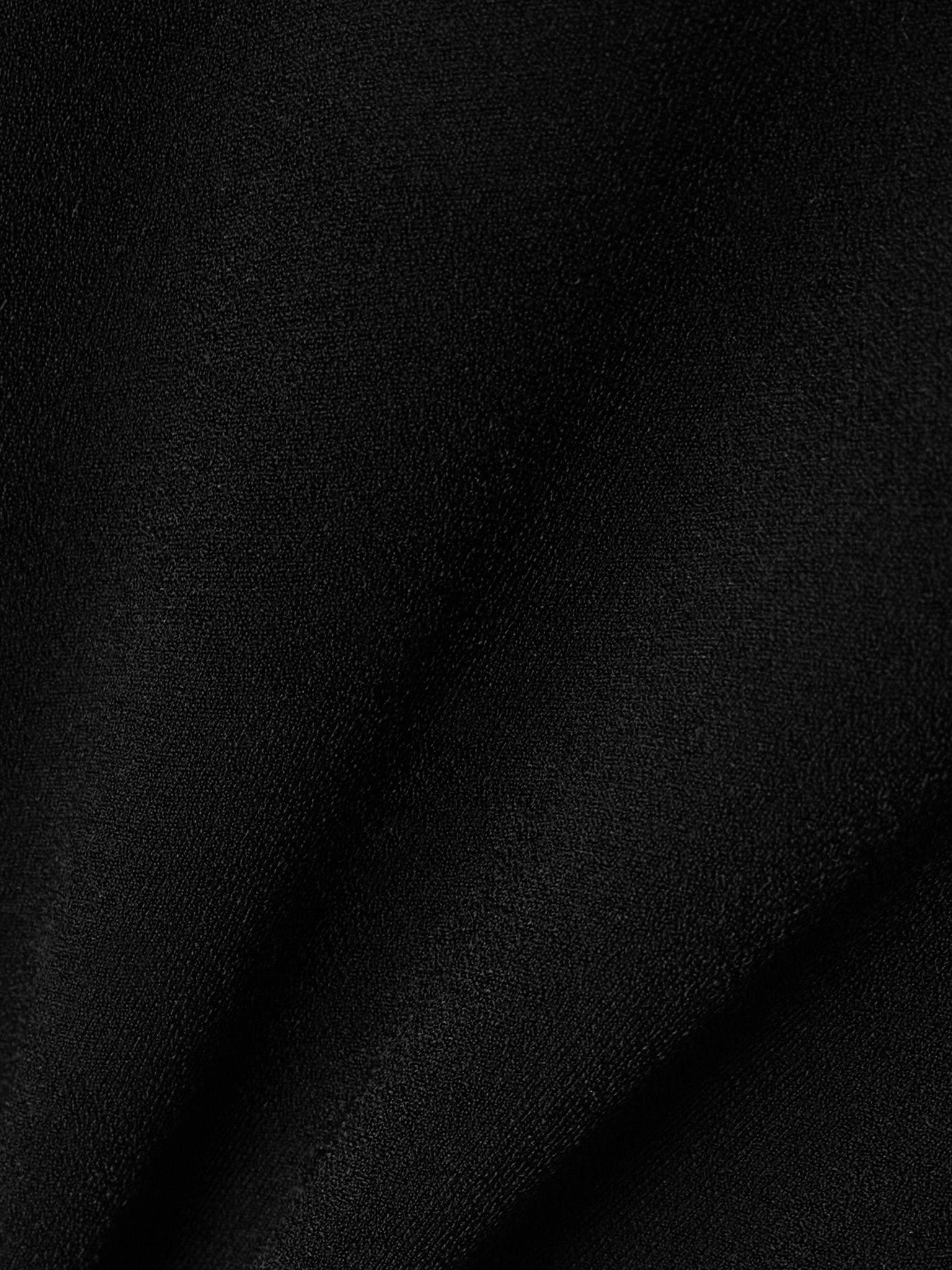 Amalia halterneck jacquard-knit midi dress Black - 4