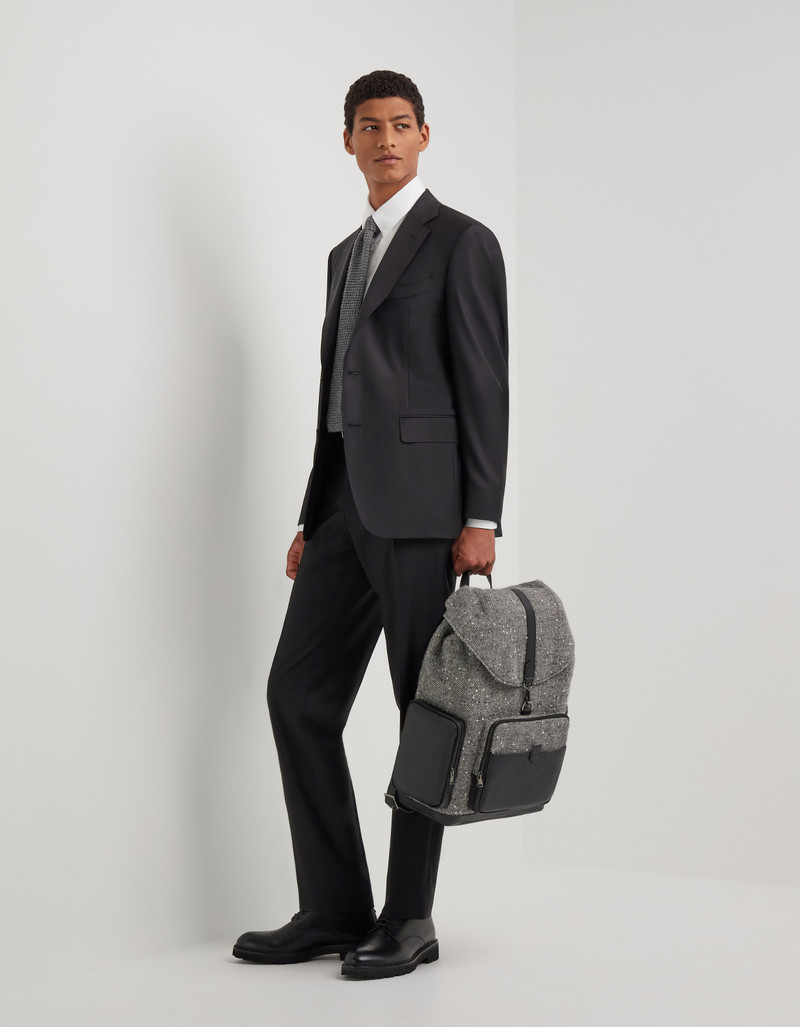 Canali BLACK PURE 150'S WOOL BLAZER outlook