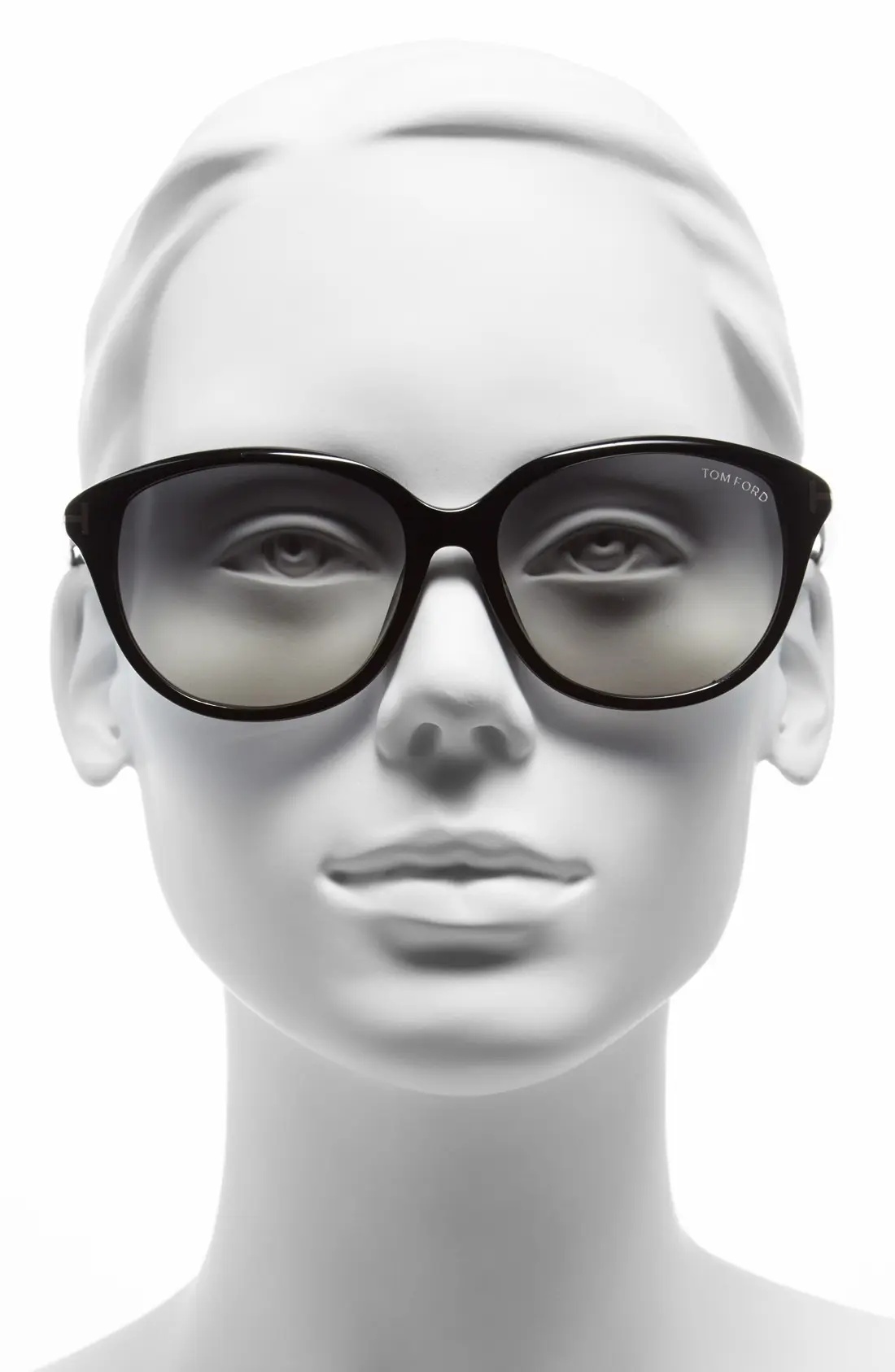 'Karmen' 57mm Sunglasses in Black/Grey/Ochre Lenses - 2