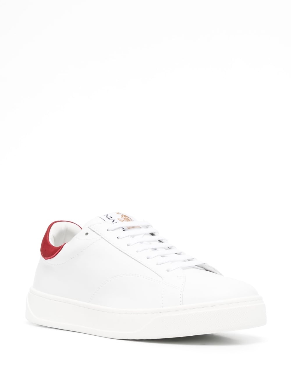 logo-patch lace-up sneakers - 2