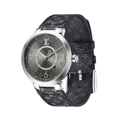 Louis Vuitton Tambour Slim Monogram Eclipse 39 outlook