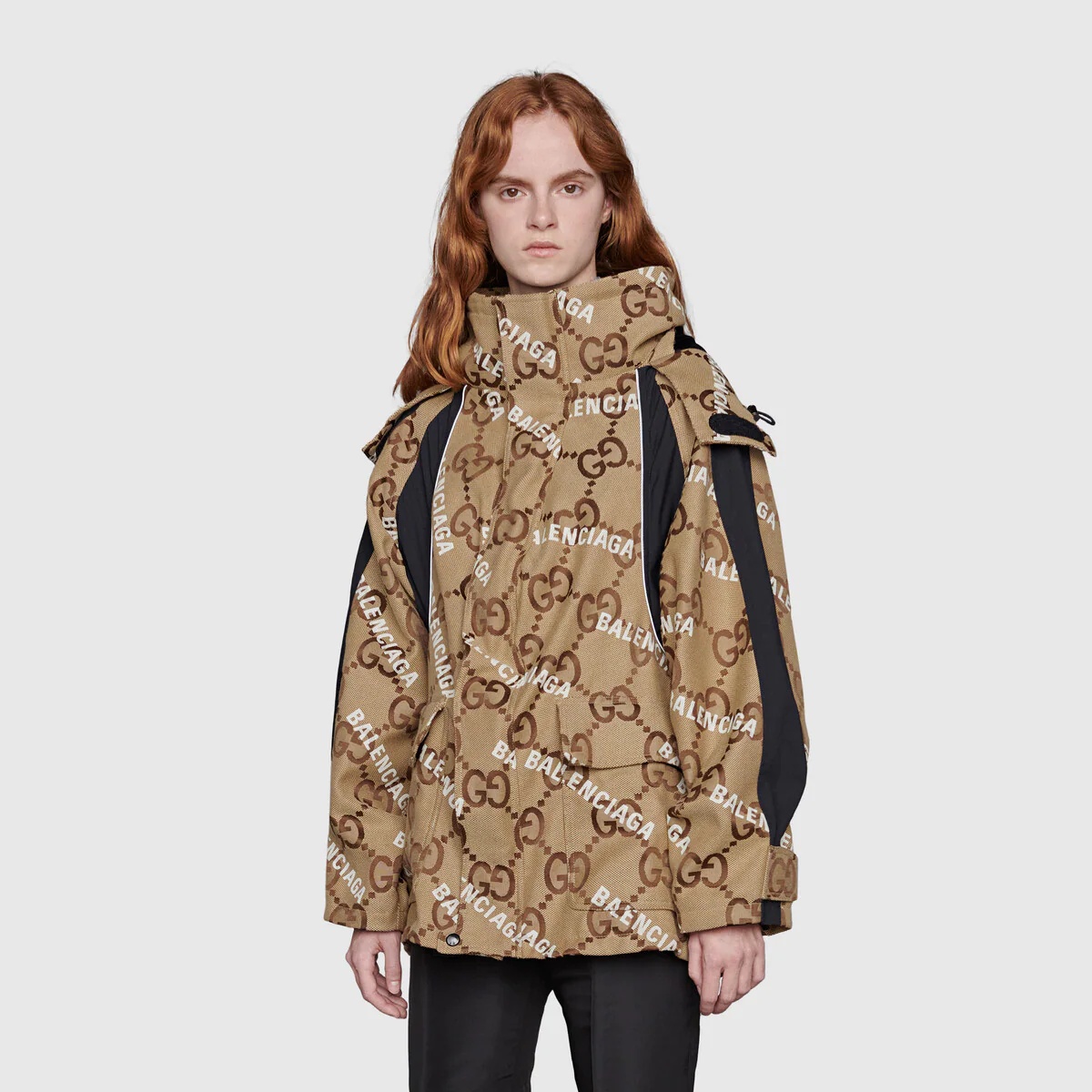 The Hacker Project jumbo GG jacket - 3