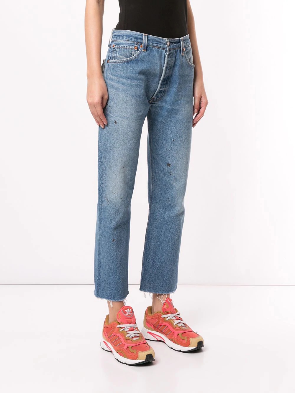 Stove Pipe high-rise jeans - 3