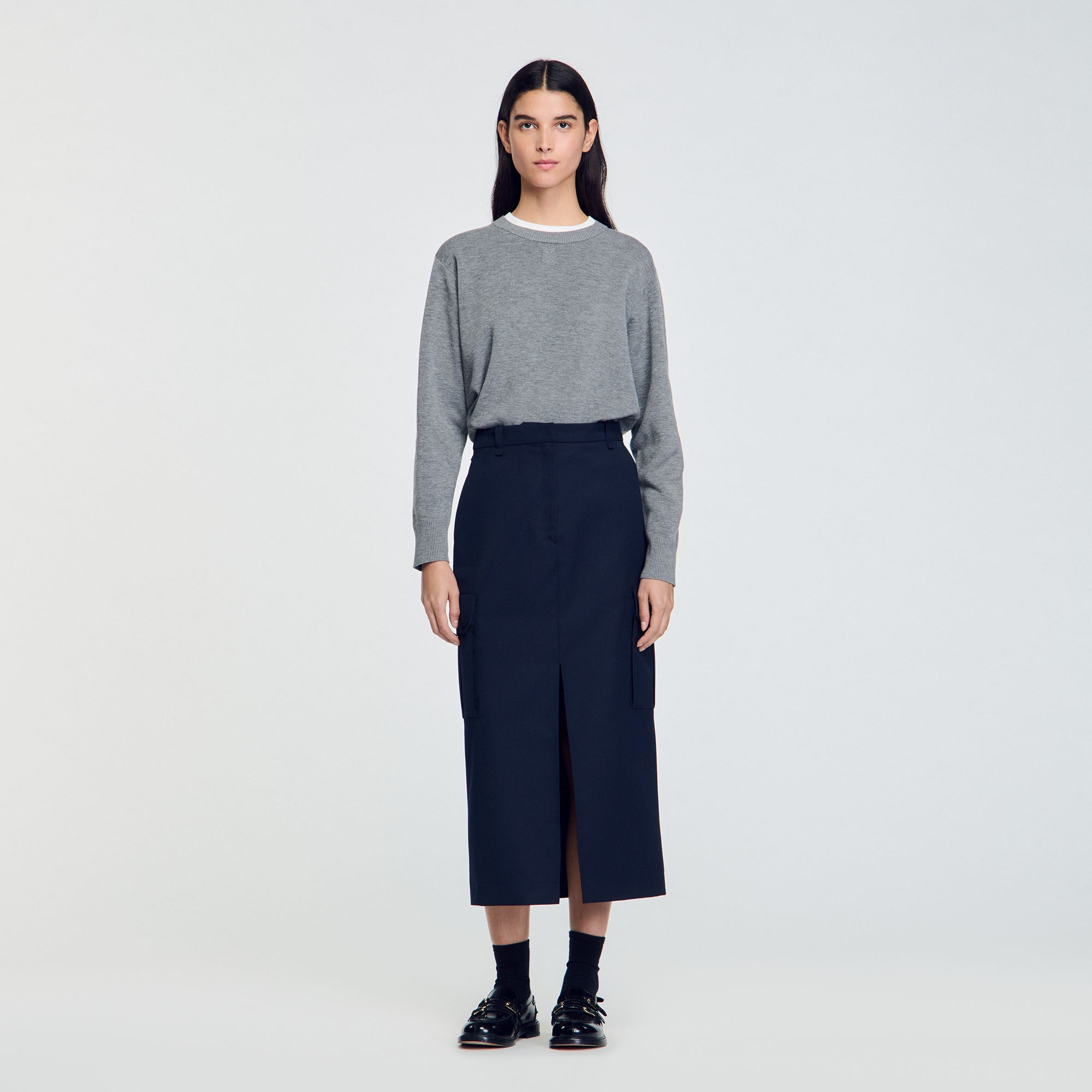 LONG CARGO SKIRT - 3