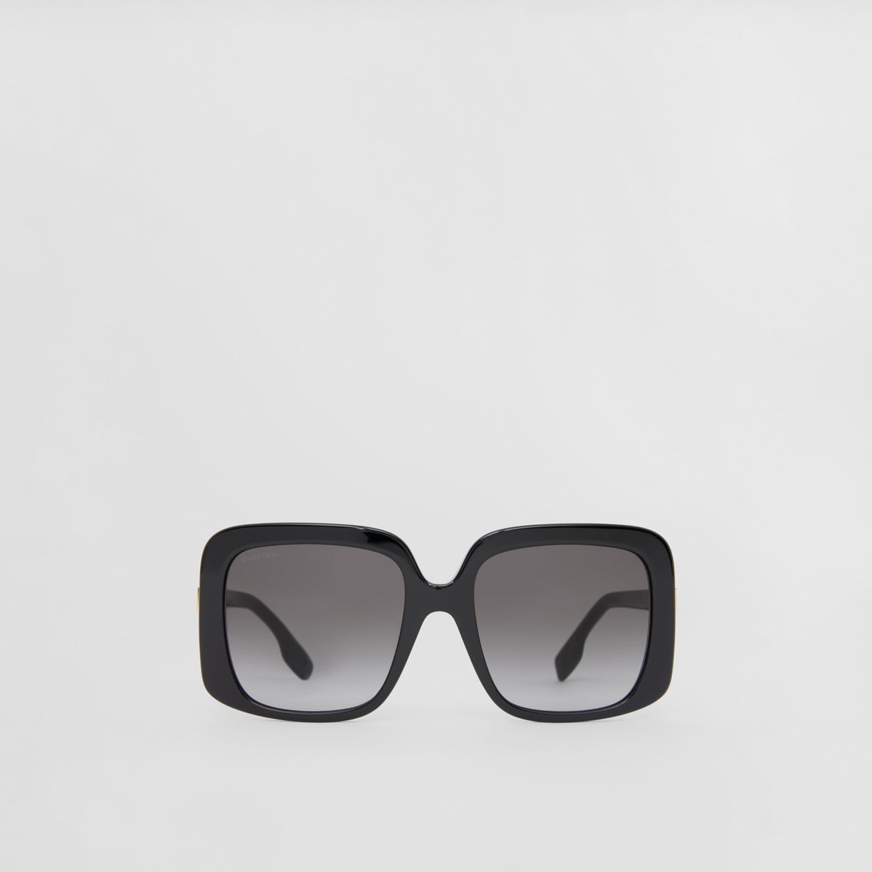 Hardware Detail Square Frame Sunglasses - 1