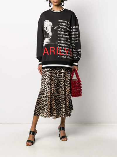 Dolce & Gabbana printed detail sweatshirt outlook