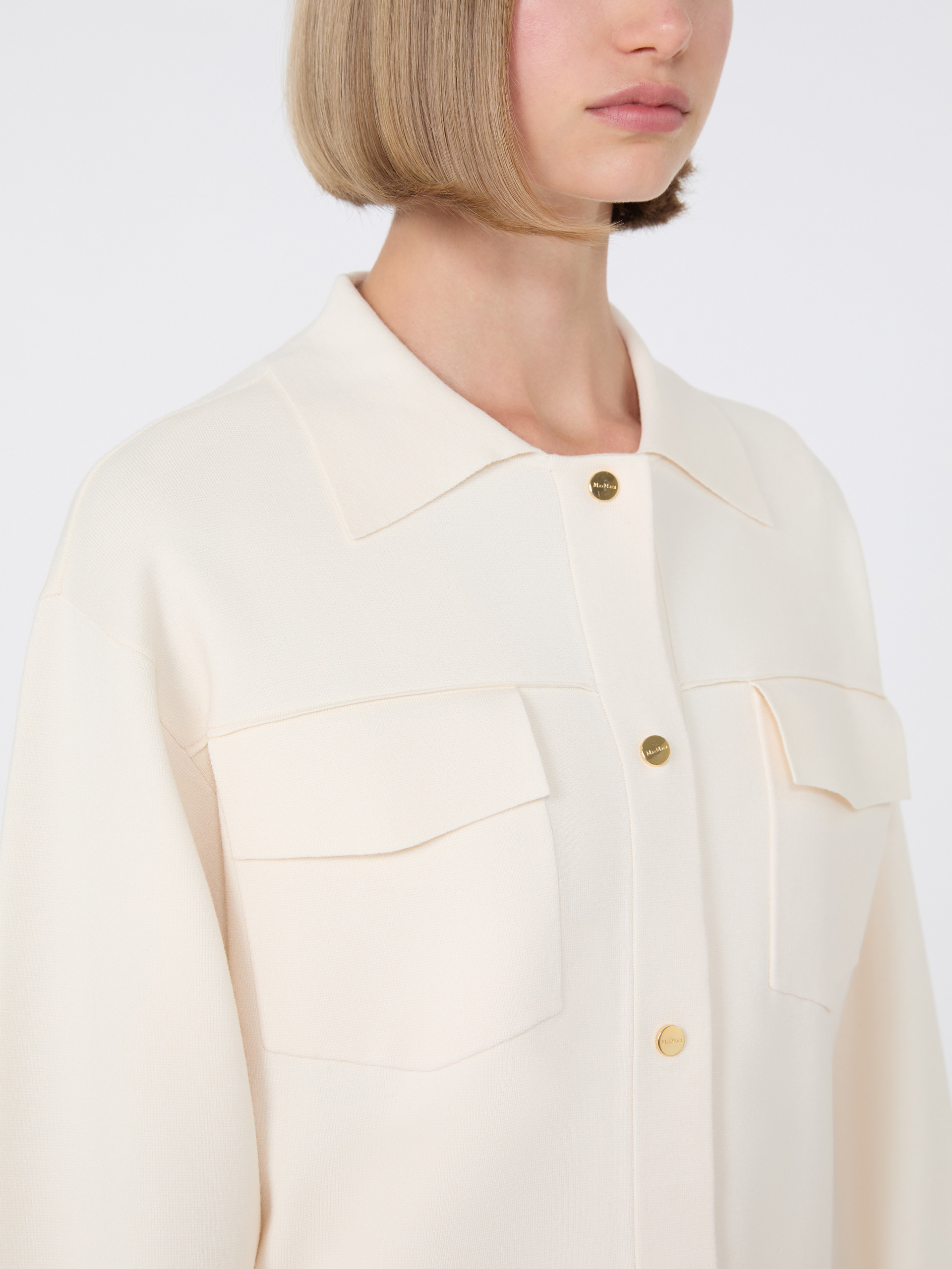 ZUM Boxy-fit stretch viscose jacket - 5