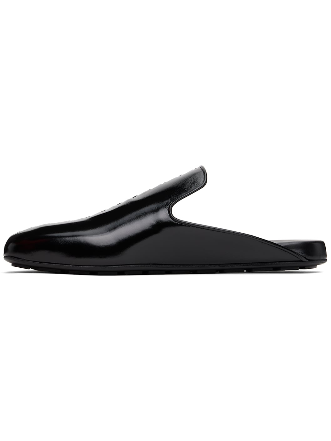 Black Roma Slippers - 3