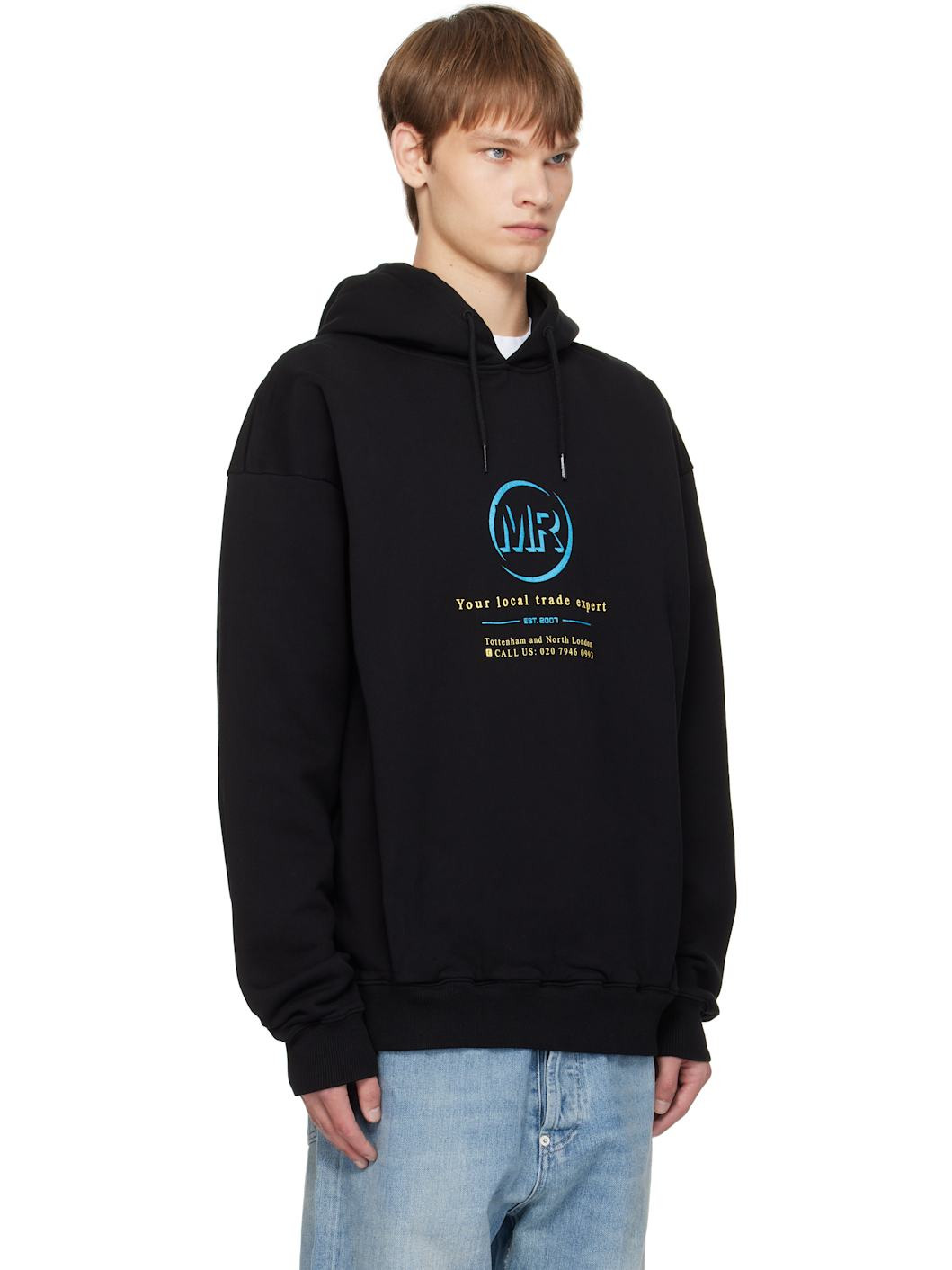 Black Classic Hoodie - 2