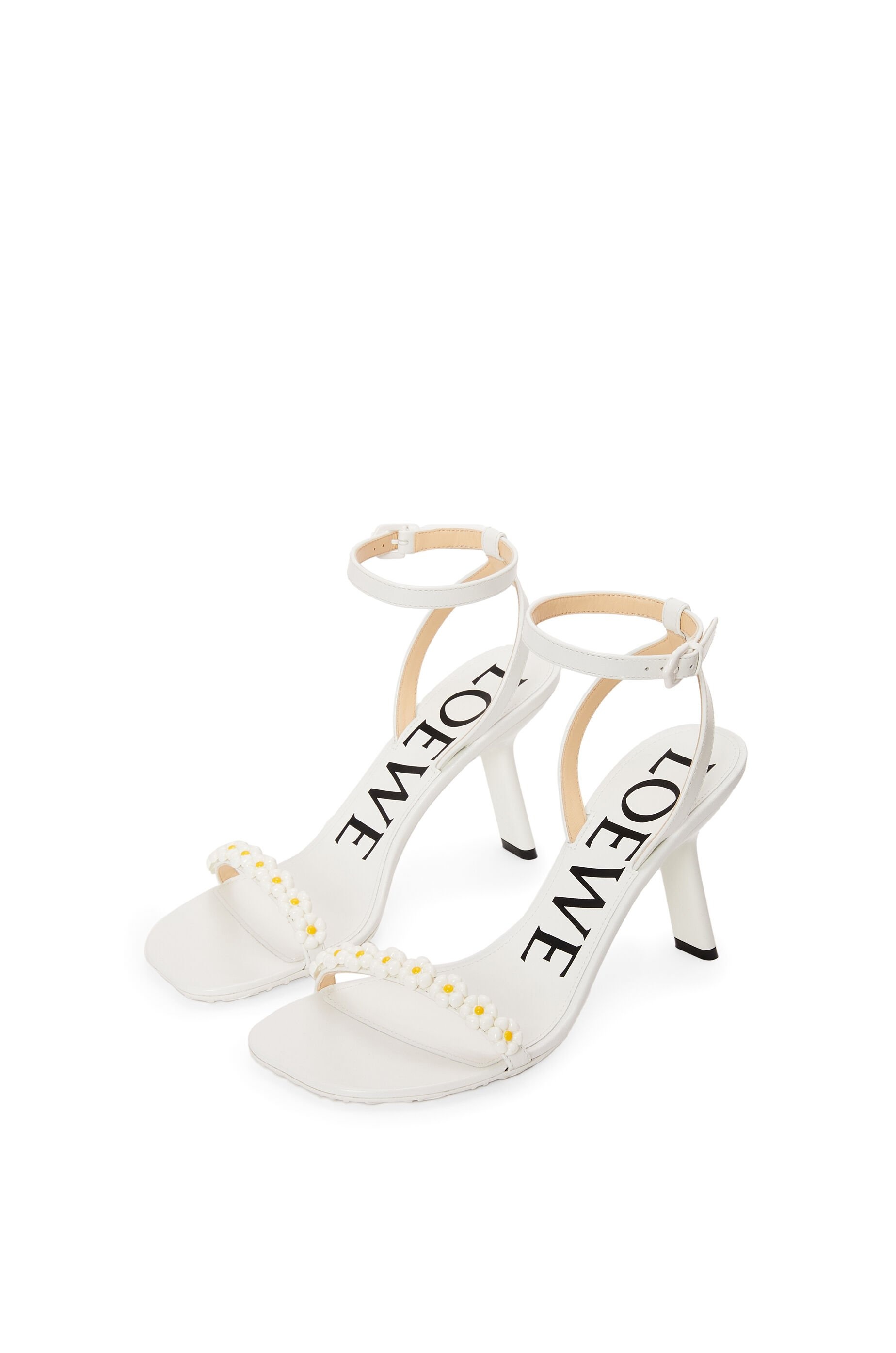 Petal Daisy sandal in lambskin - 3