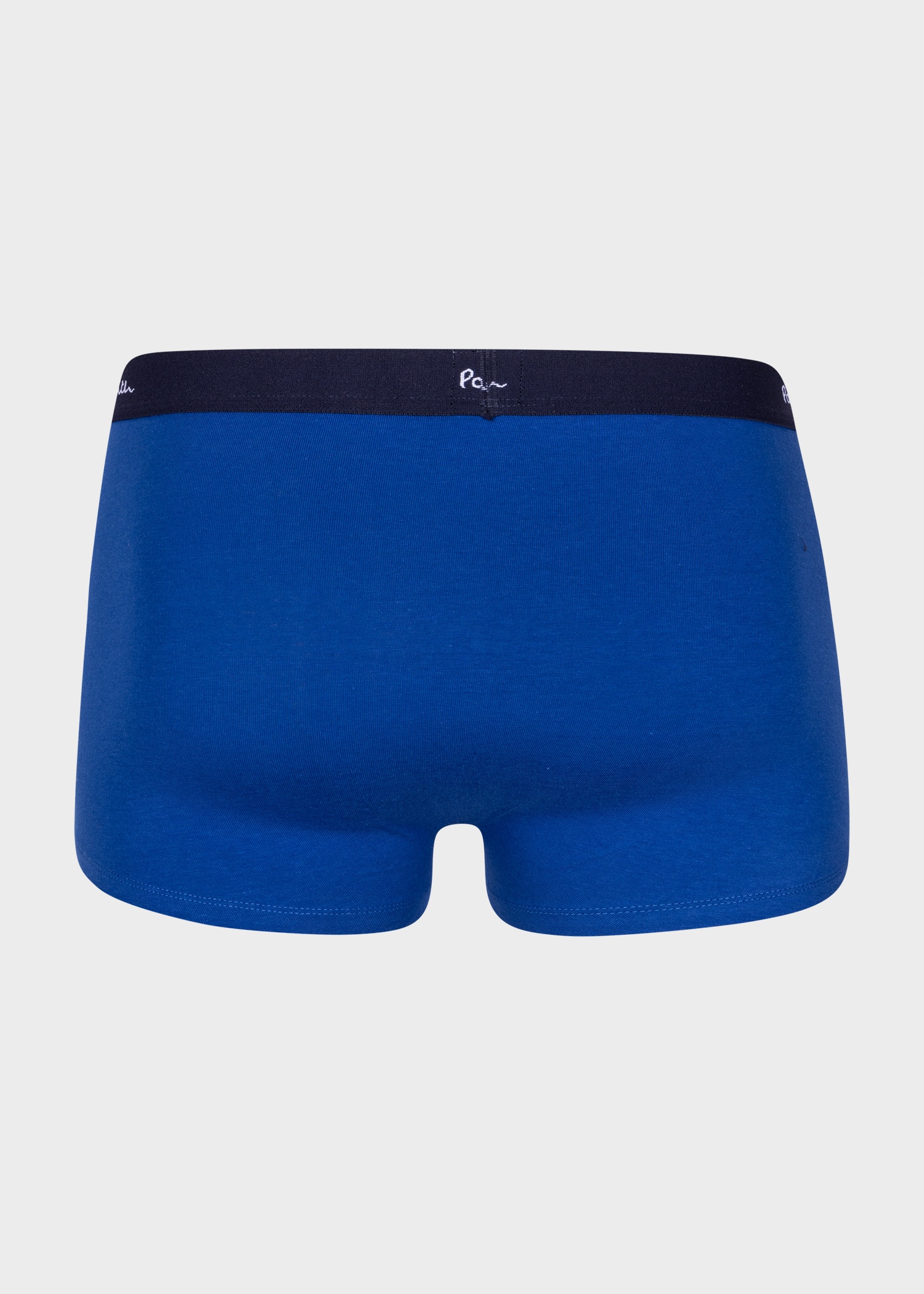 Grey, Blue And Black Boxer Briefs Three Pack - 5