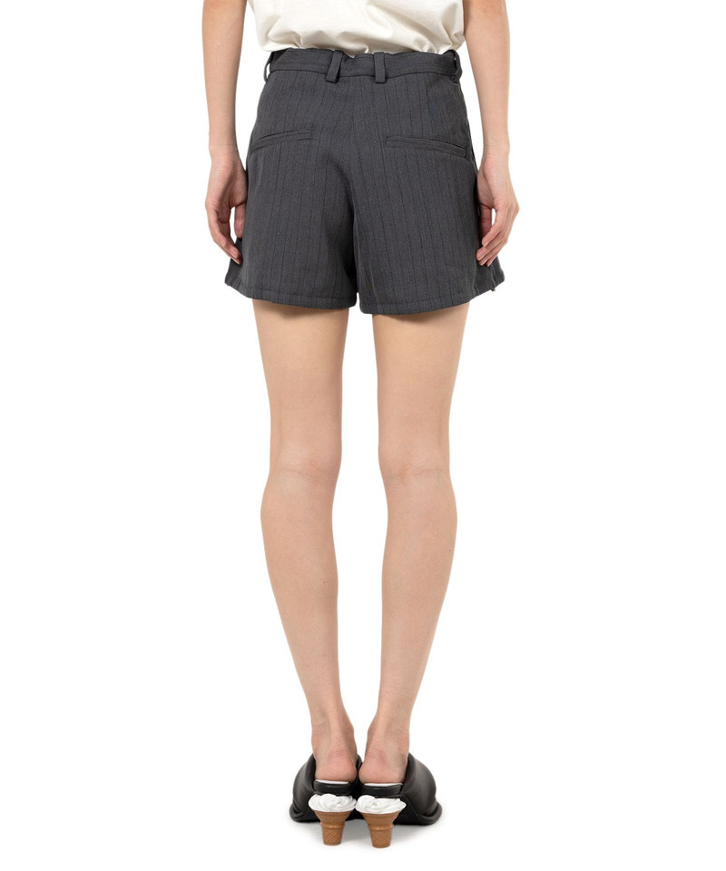 Triple Layered Stripe Shorts 11