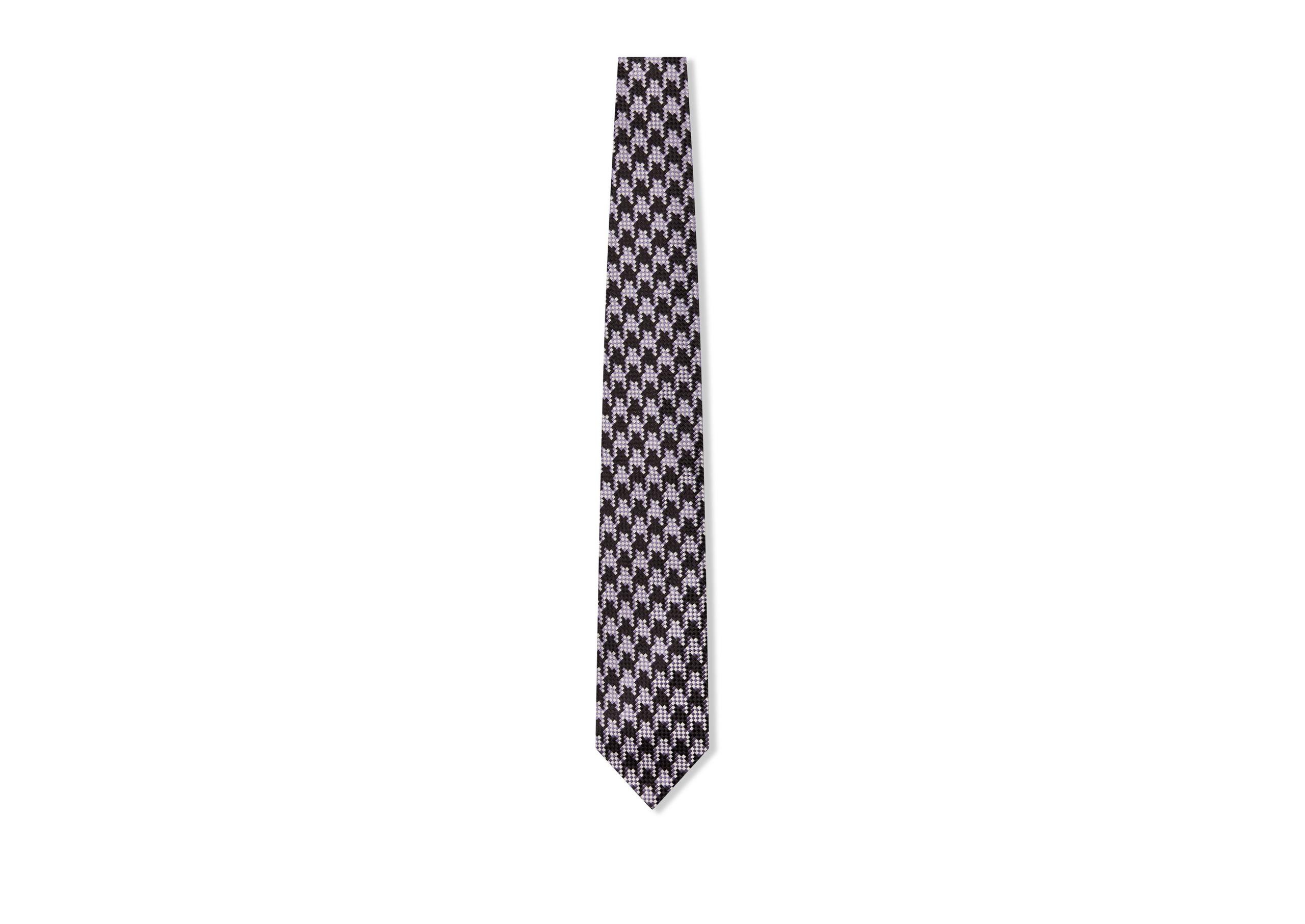 GIANT HOUNDSTOOTH TIE - 1