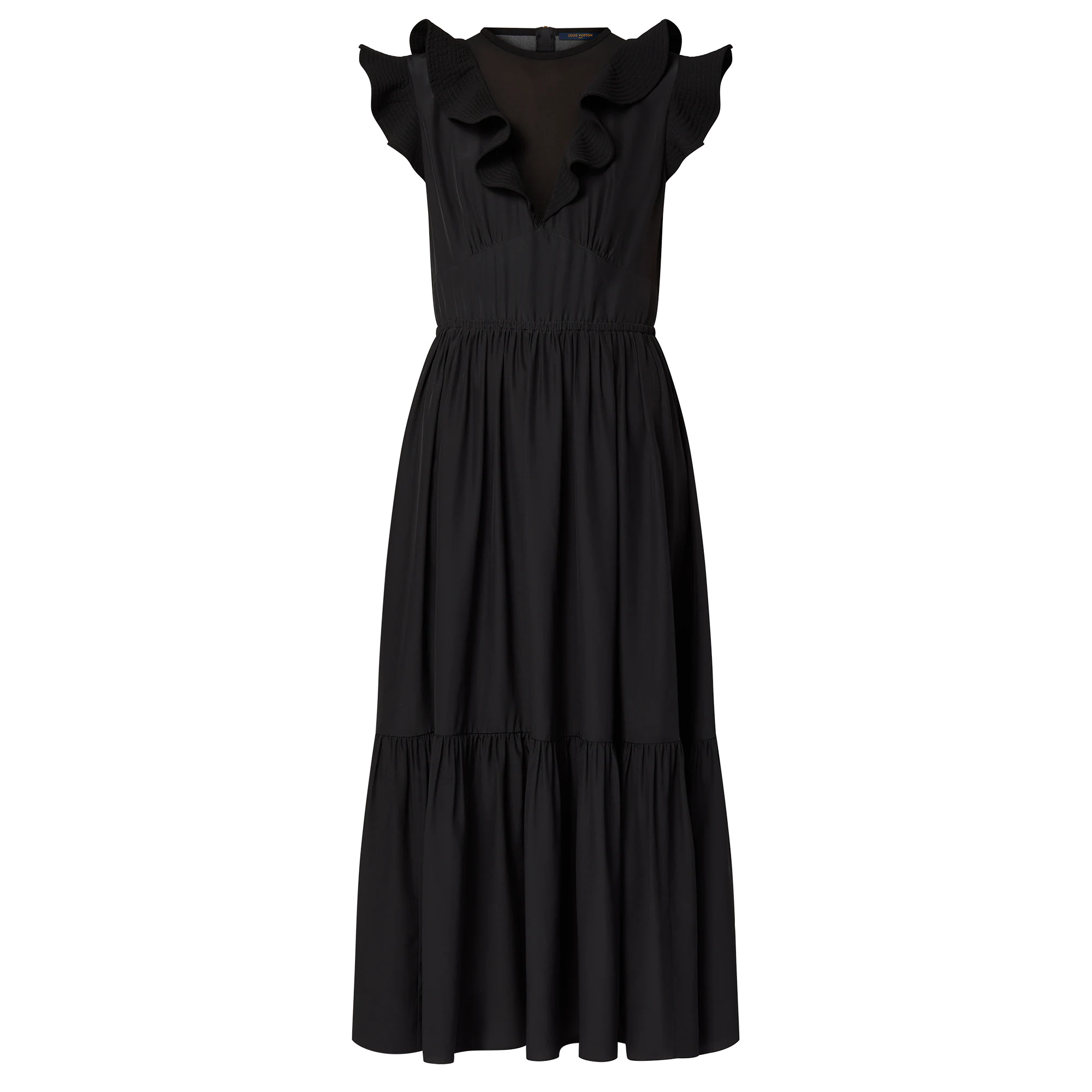 Ruffle Detail Dress - 1