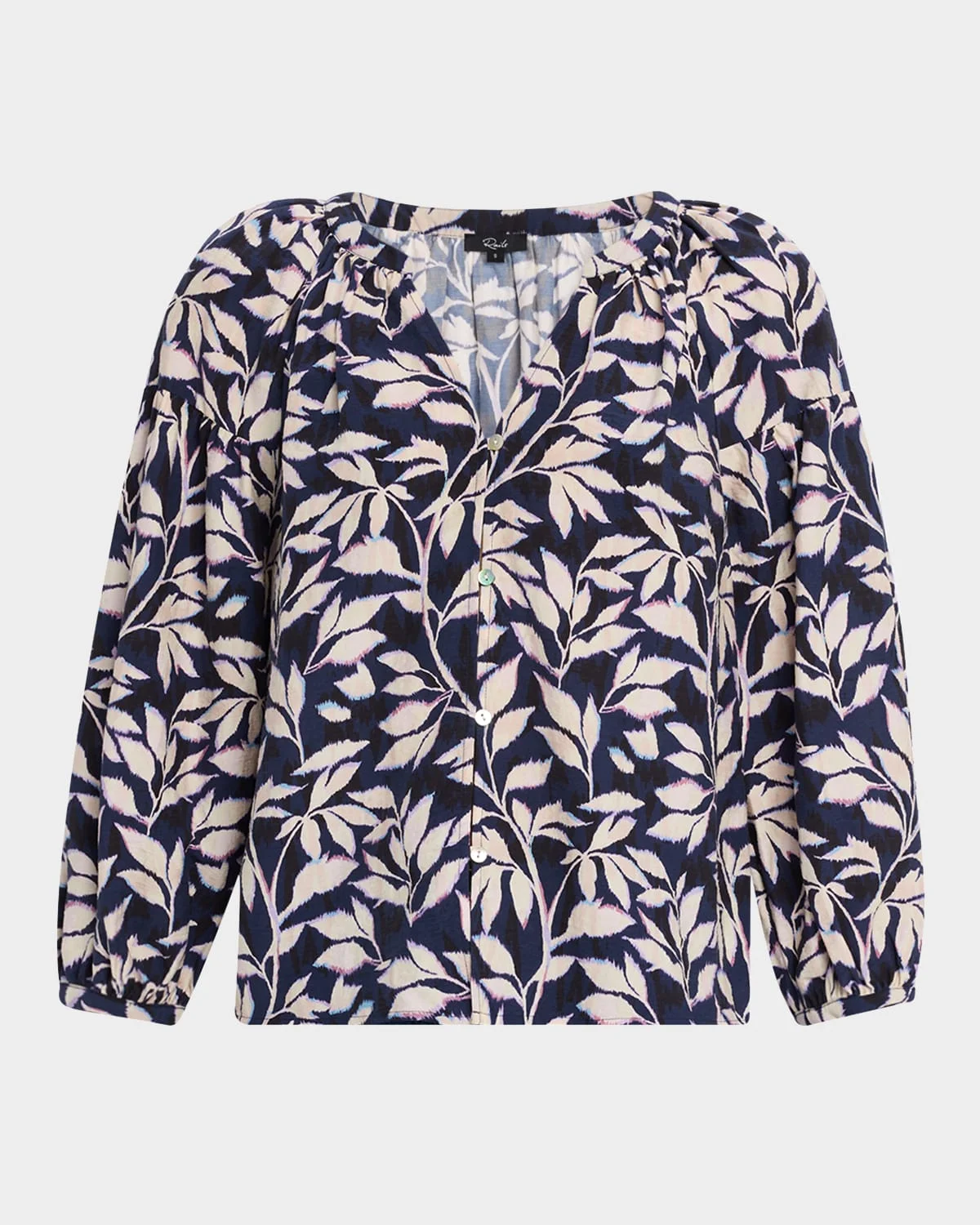 Vasia Button-Front Blouse - 1