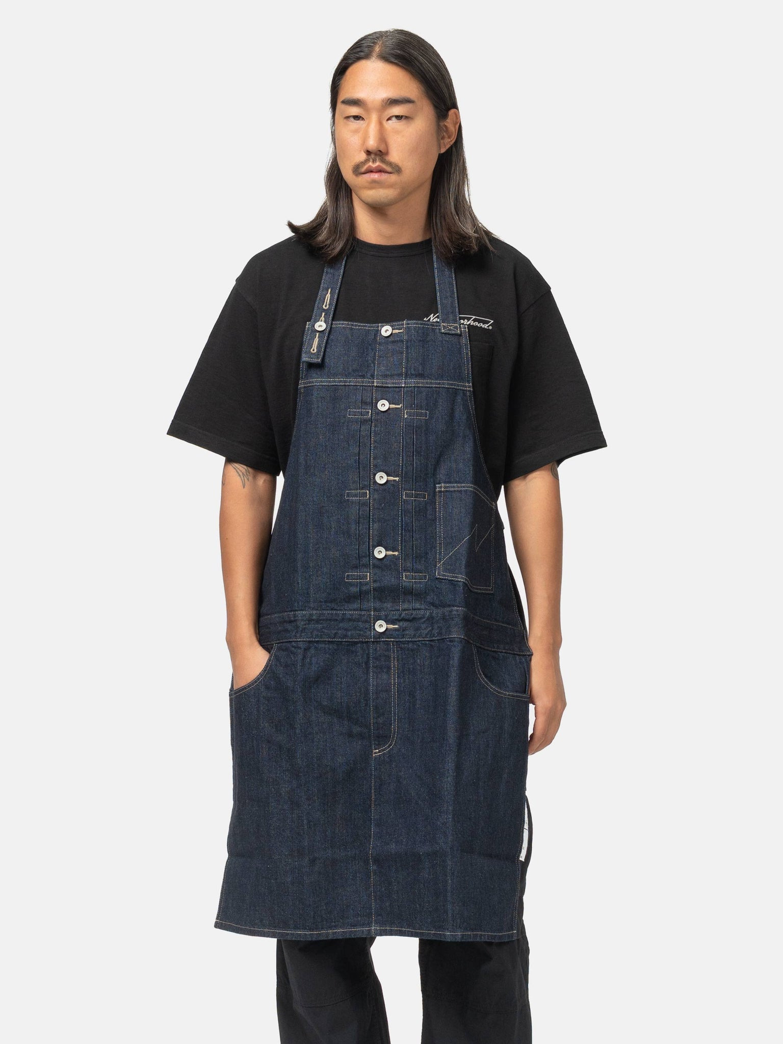 Denim Apron Indigo - 2
