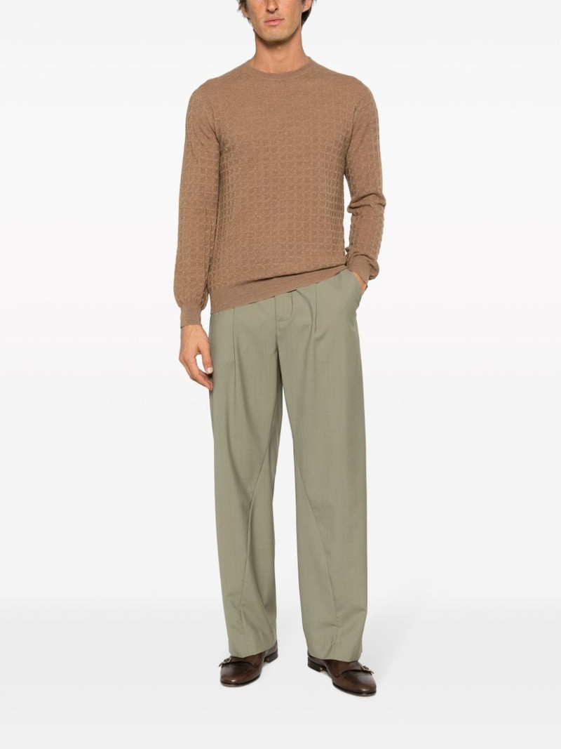 Canali knitted wool jumper outlook