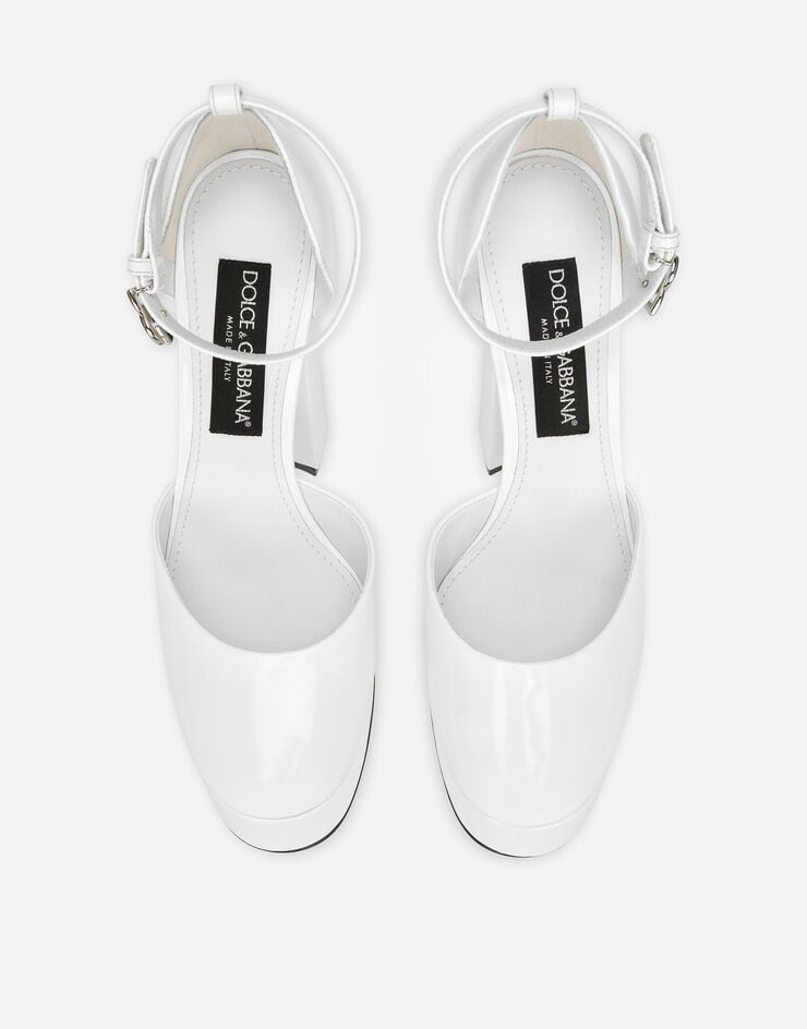 Polished calfskin platforms - 4