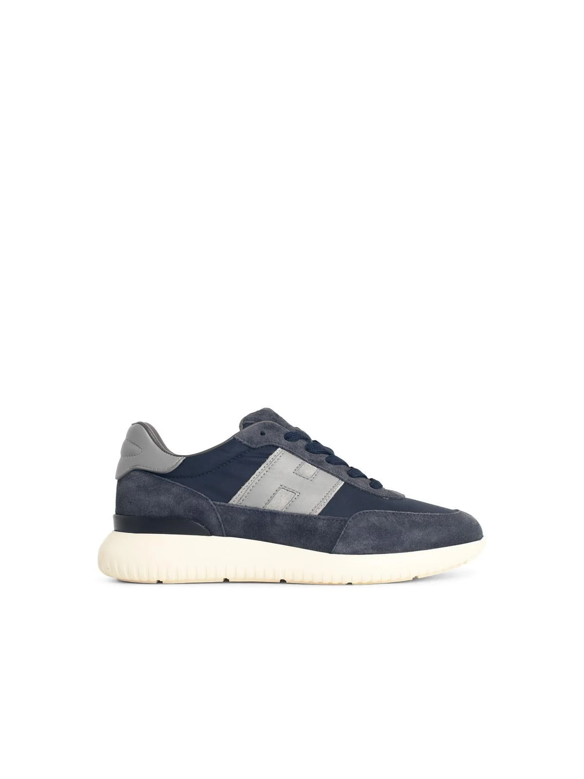 Hogan 'HOGAN Interactive³' Blue Suede Sneakers - 1
